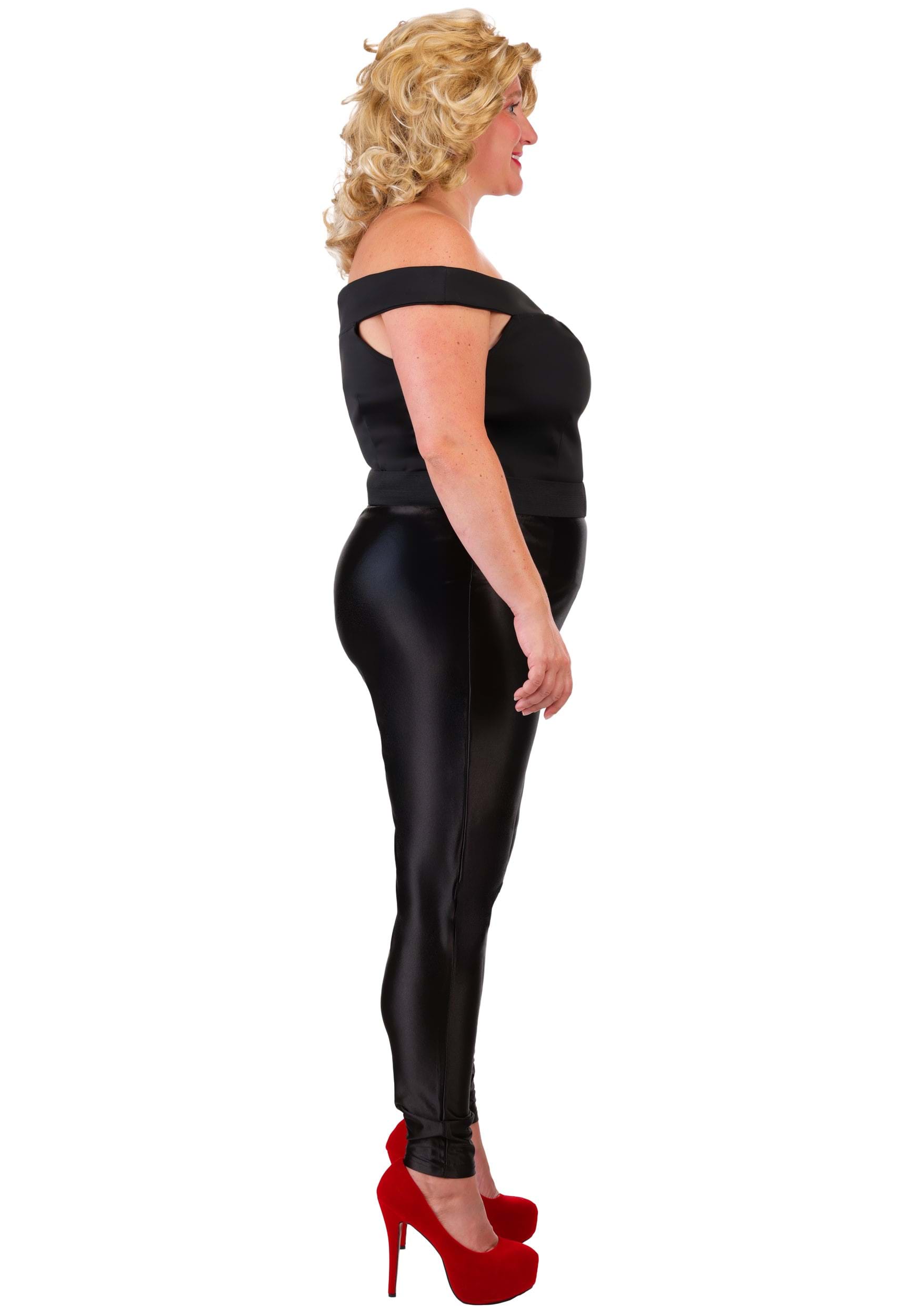 Women's Plus Size Deluxe Grease Bad Sandy Costume