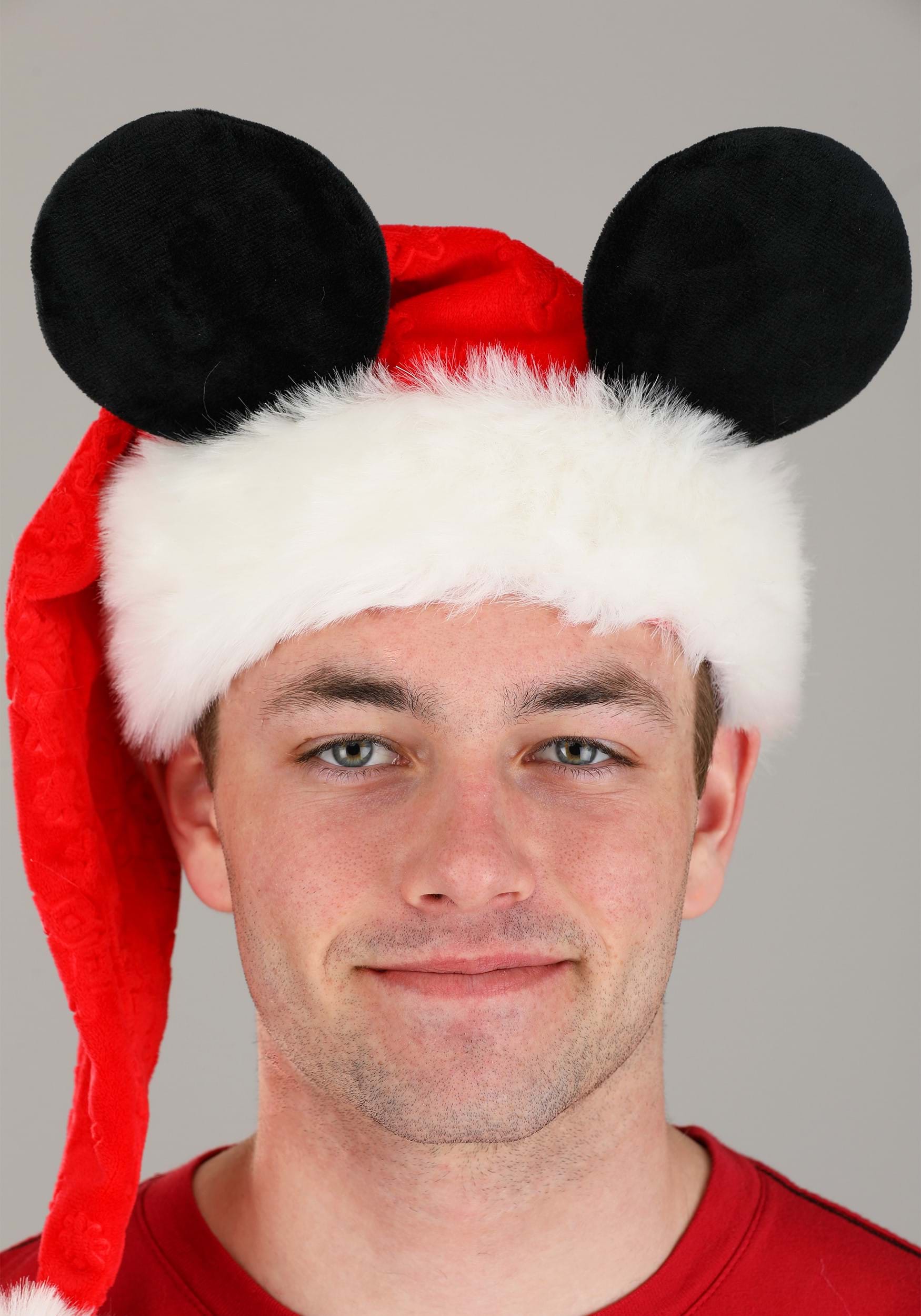 Disney Mickey Holiday Santa Hat