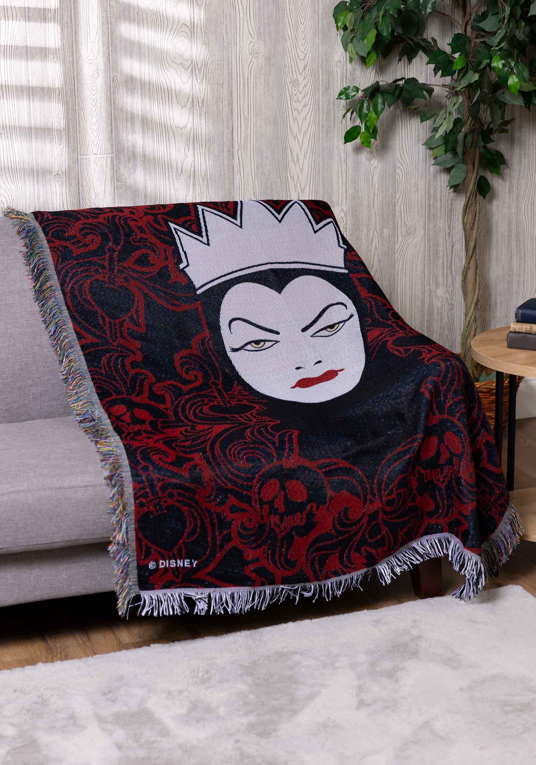 Disney Villains Evil Love Tapestry Throw Blanket