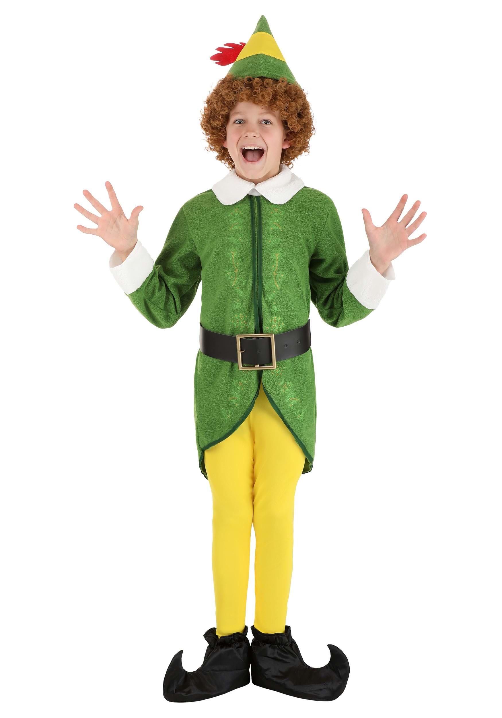 Kid's Buddy the Elf Costume 1 Kid's Buddy the Elf Costume