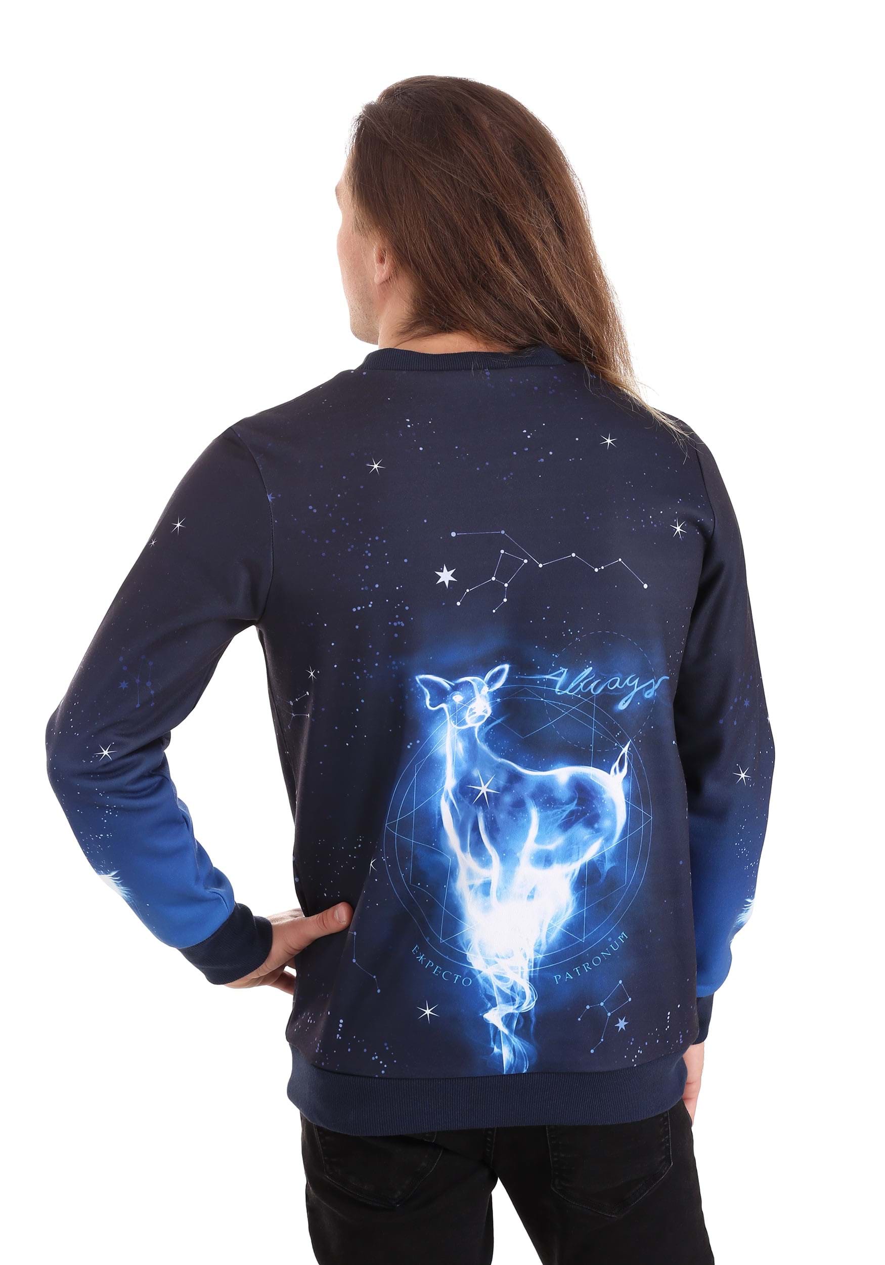 Harry Potter Patronus Ugly Sweatshirt for Adults