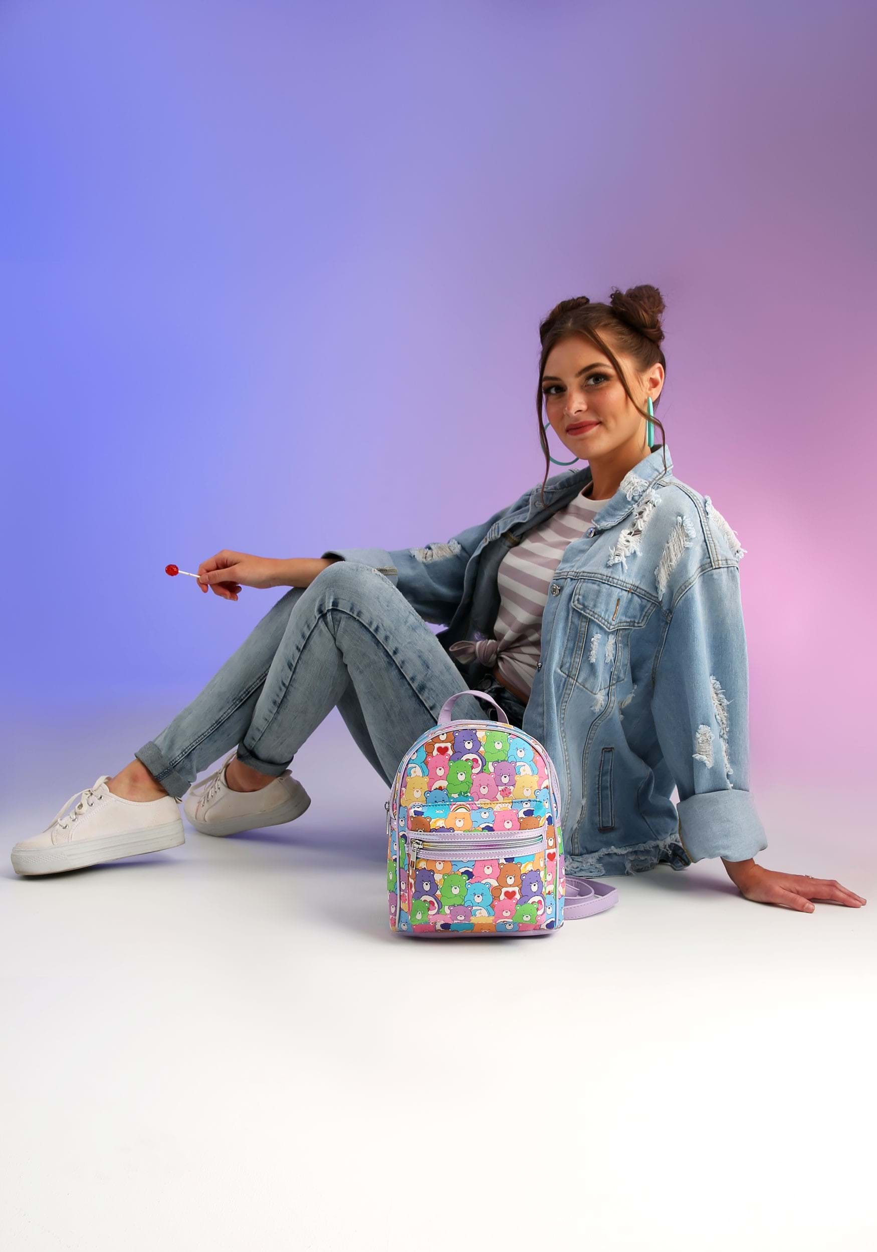 All Over Classic Care Bears Classic Print Mini Backpack