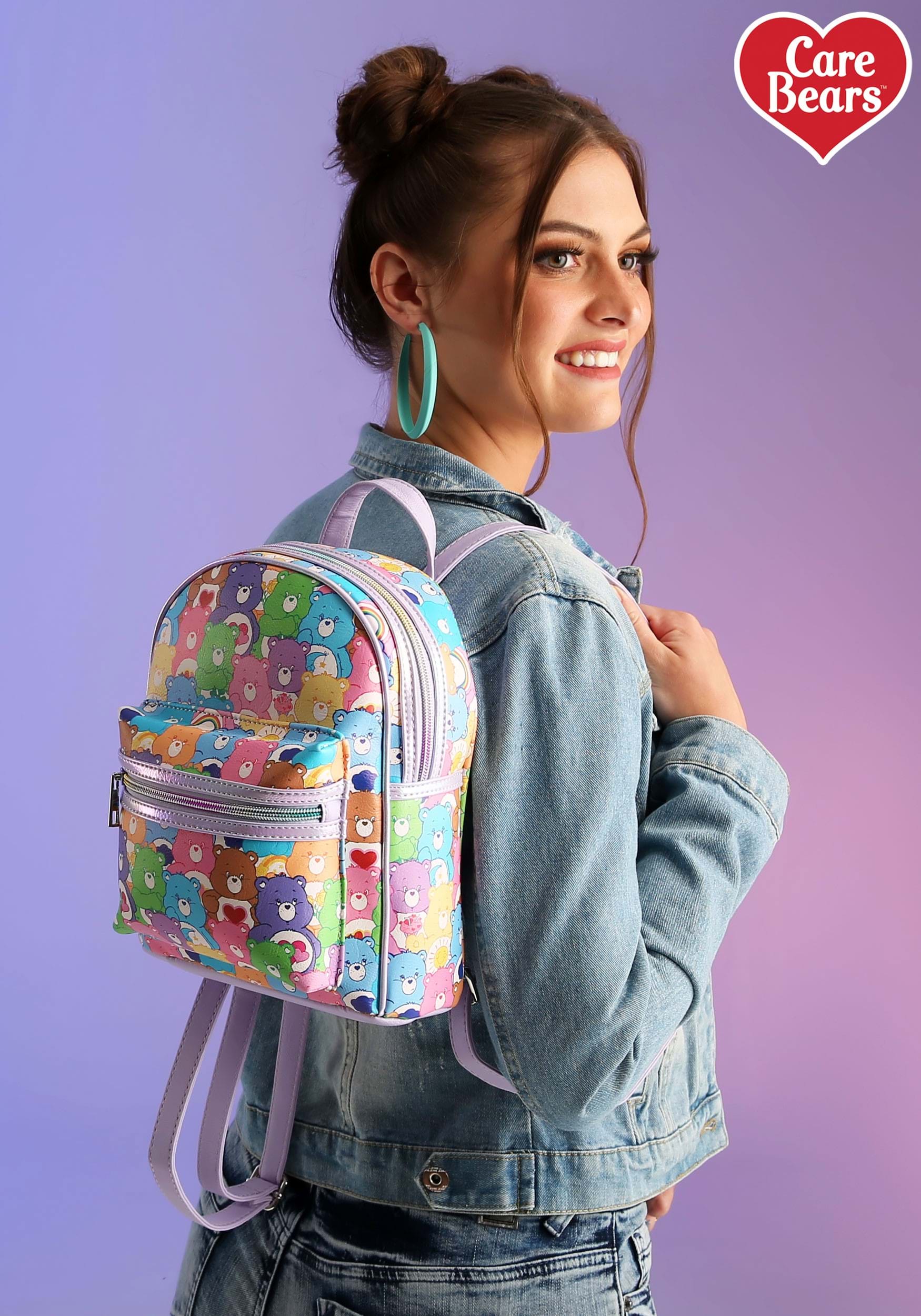 All Over Classic Care Bears Classic Print Mini Backpack