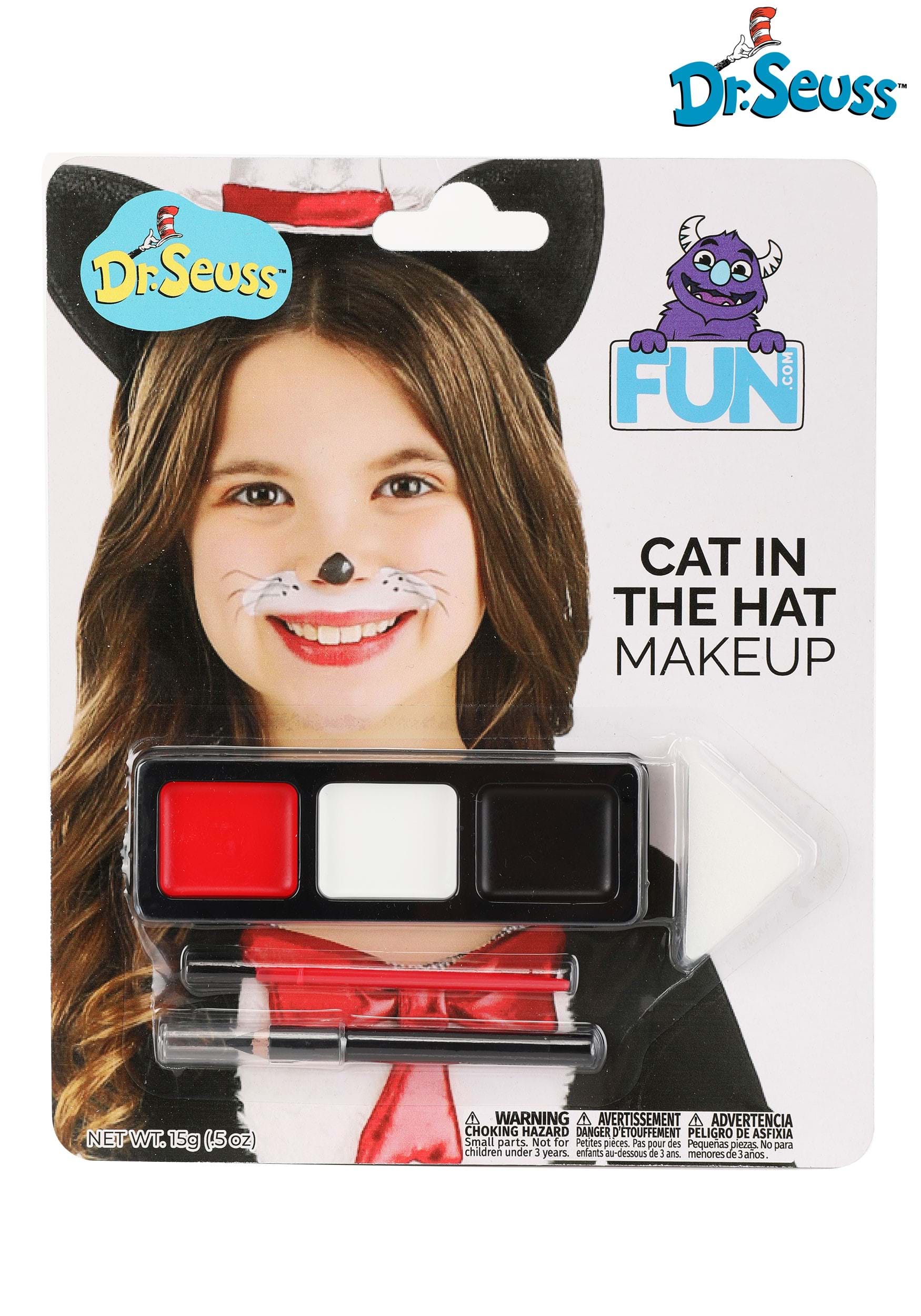 Cat in the Hat Costume Makeup Kit