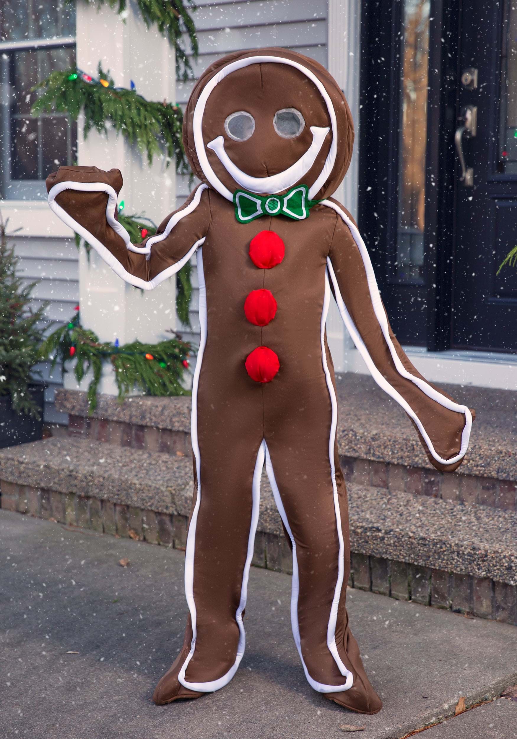 Iced Gingerbread Man Costume for Kids