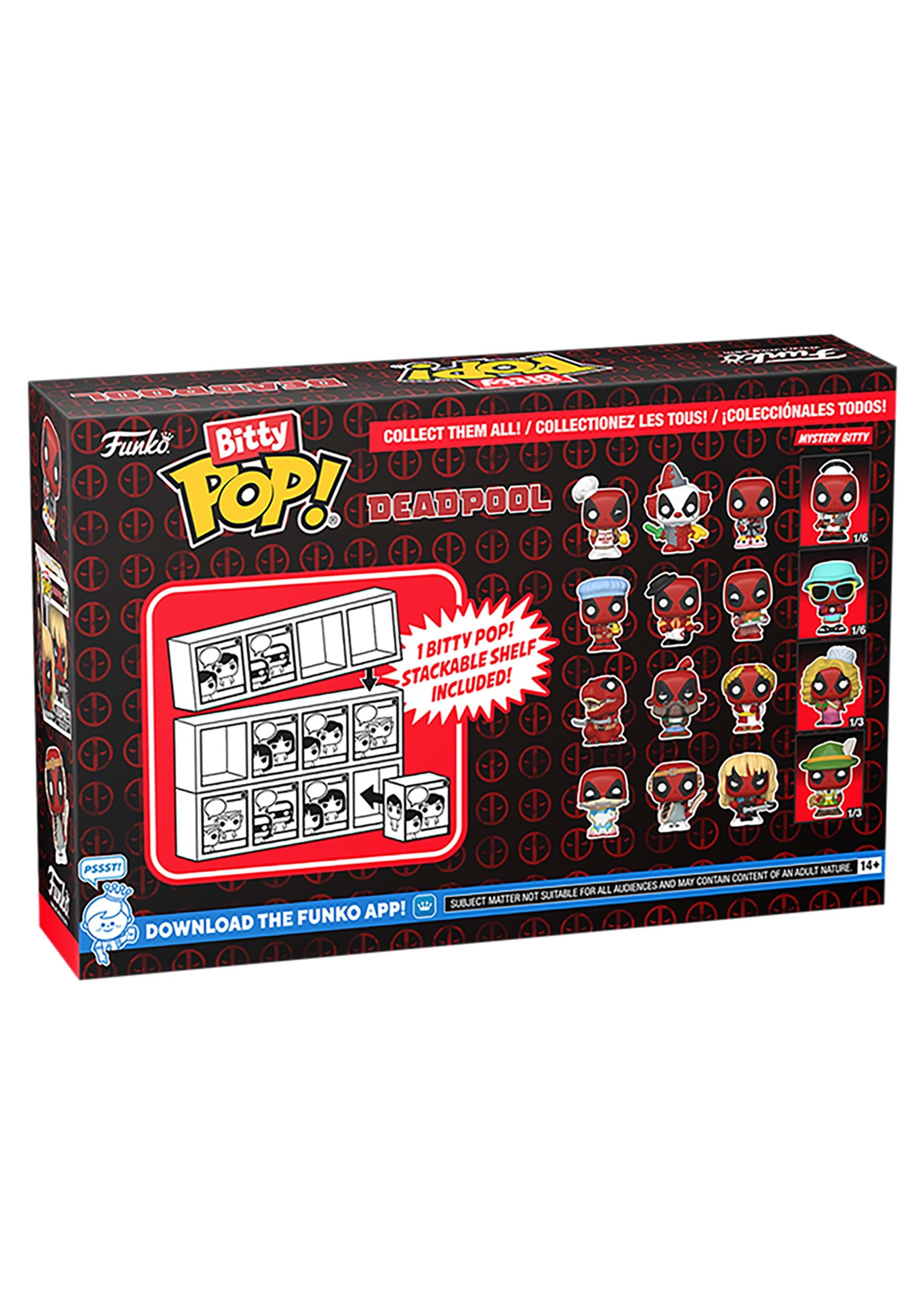 Bitty POP! Marvel - Deadpool Bedtime 4-Pack Vinyl Figure Set