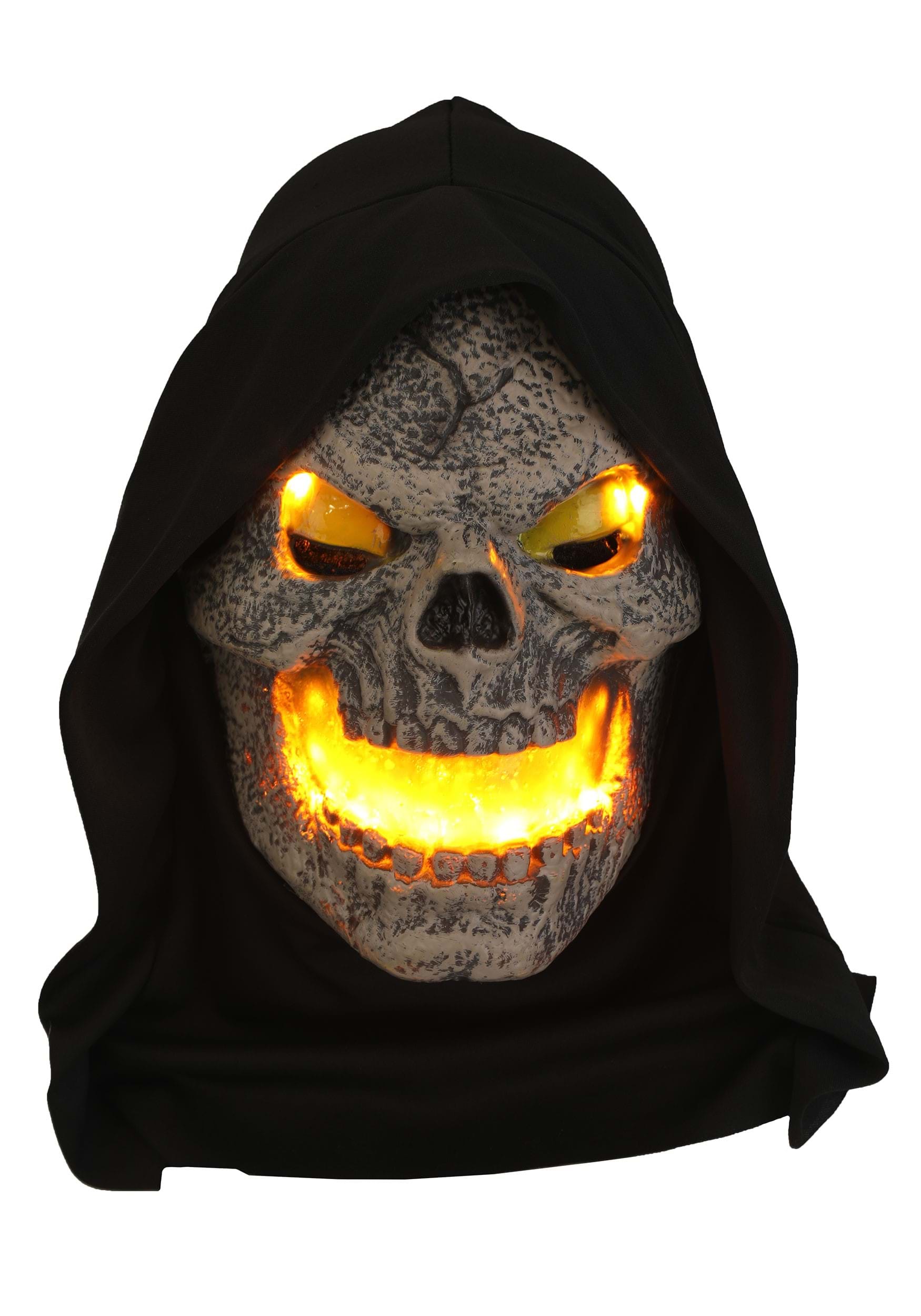 Flame Fiend Skull Mask for Adults 1 Flame Fiend Skull Mask for Adults