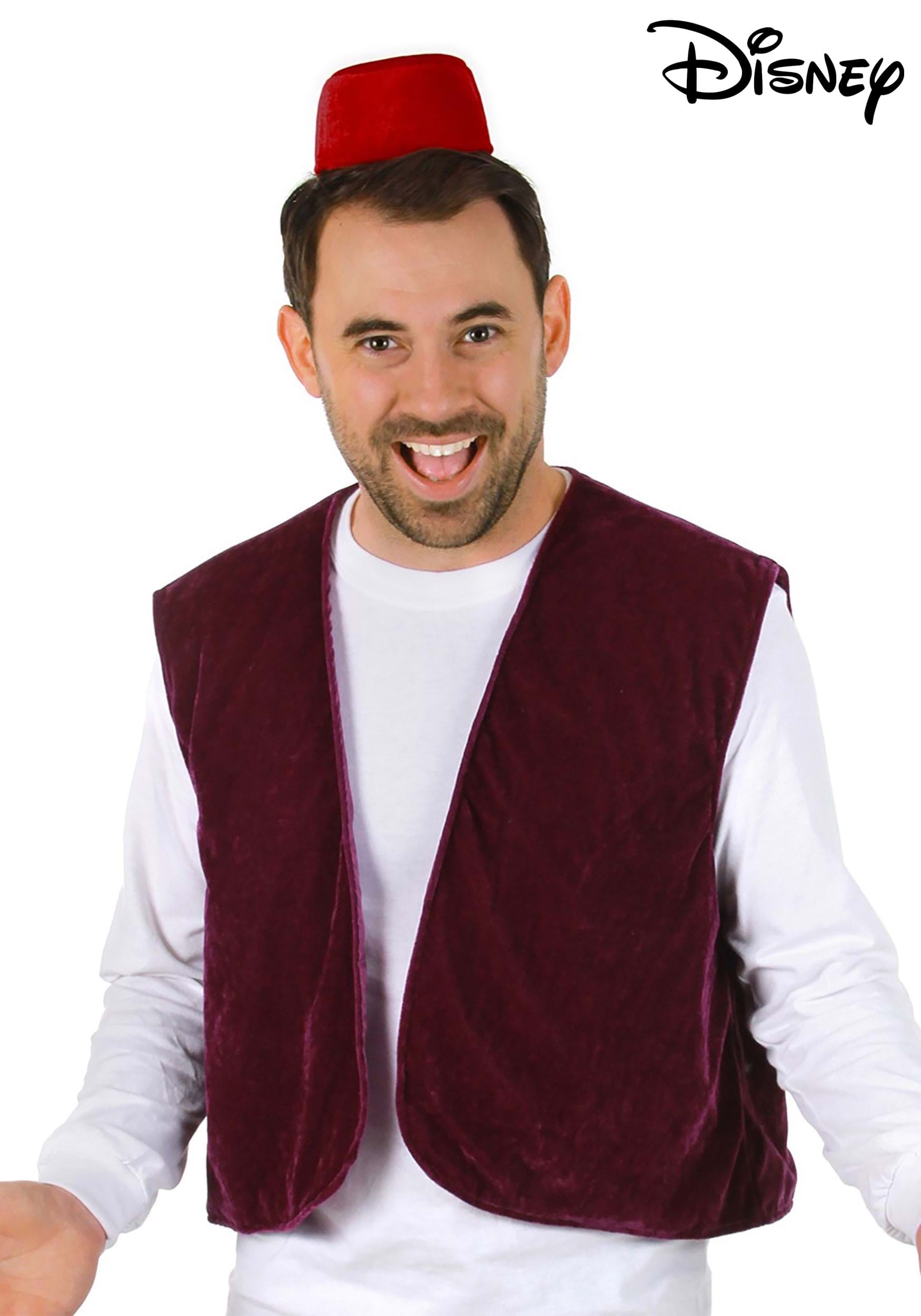 Disney Aladdin Vest & Fez Costume Kit
