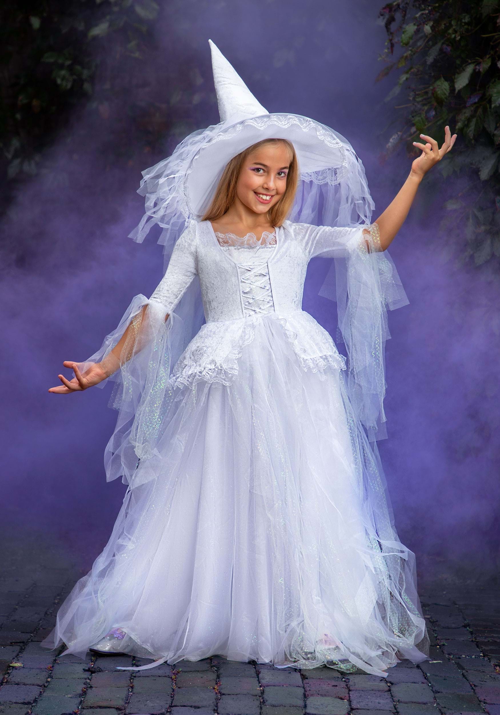 White Witch Girl's Costume