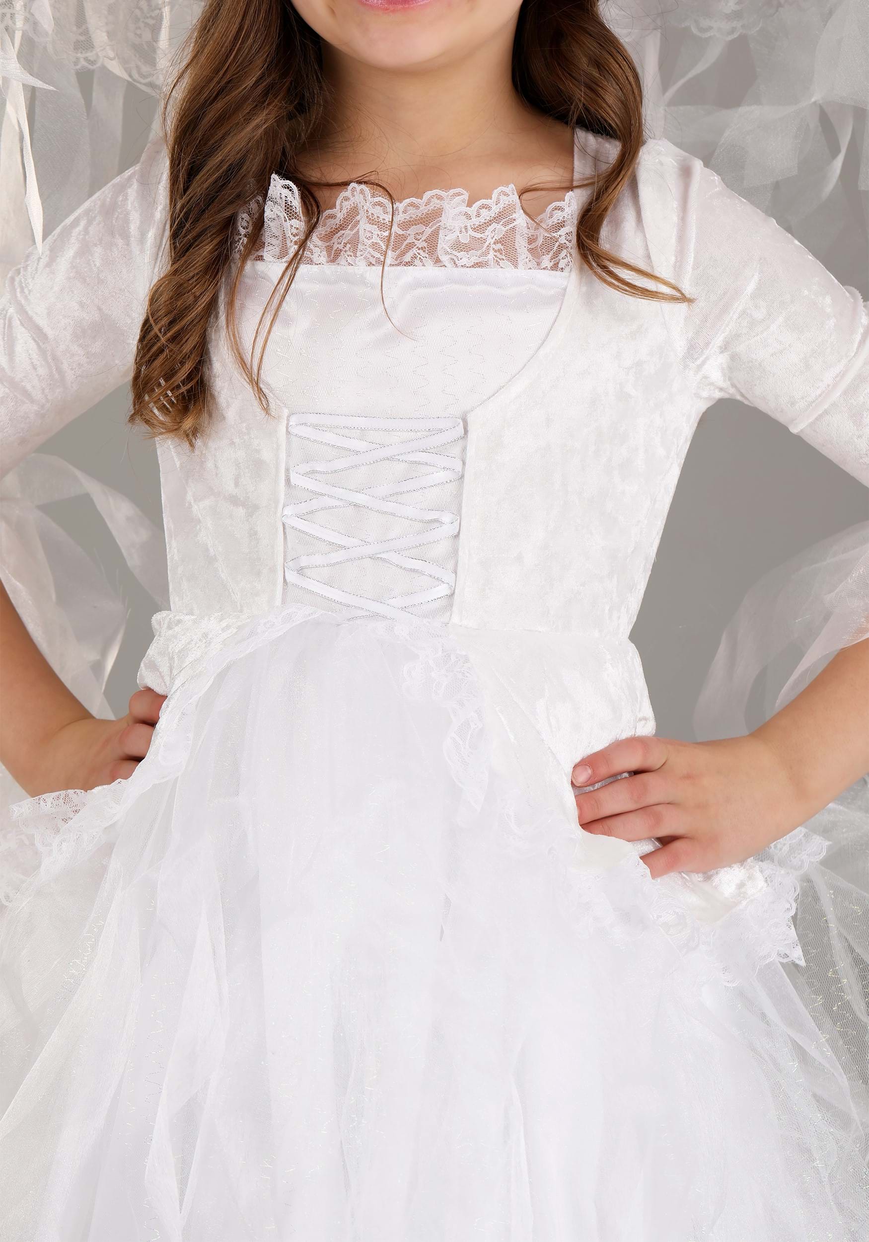 White Witch Girl's Costume