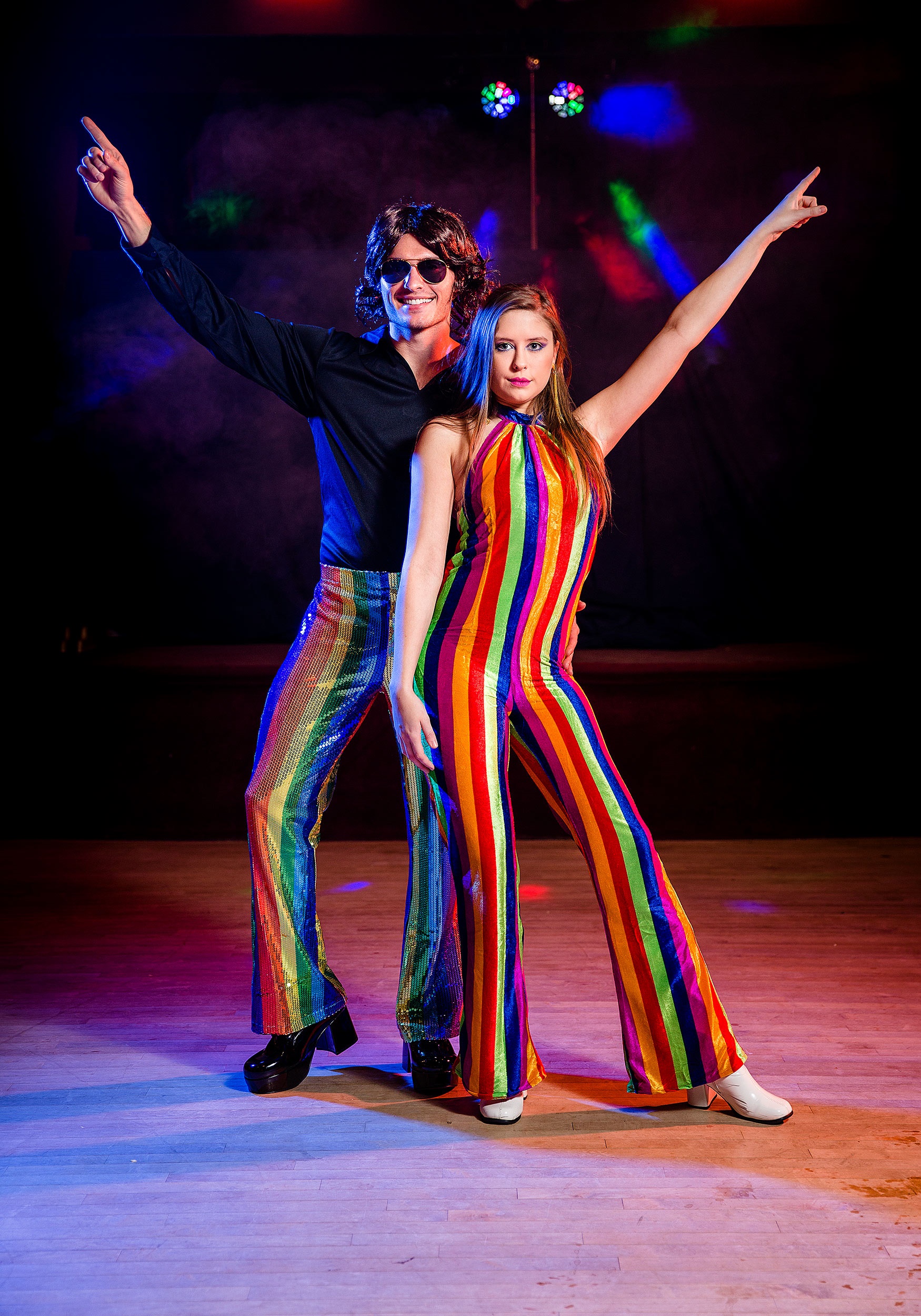 70's Disco Women's Jumpsuit Costume