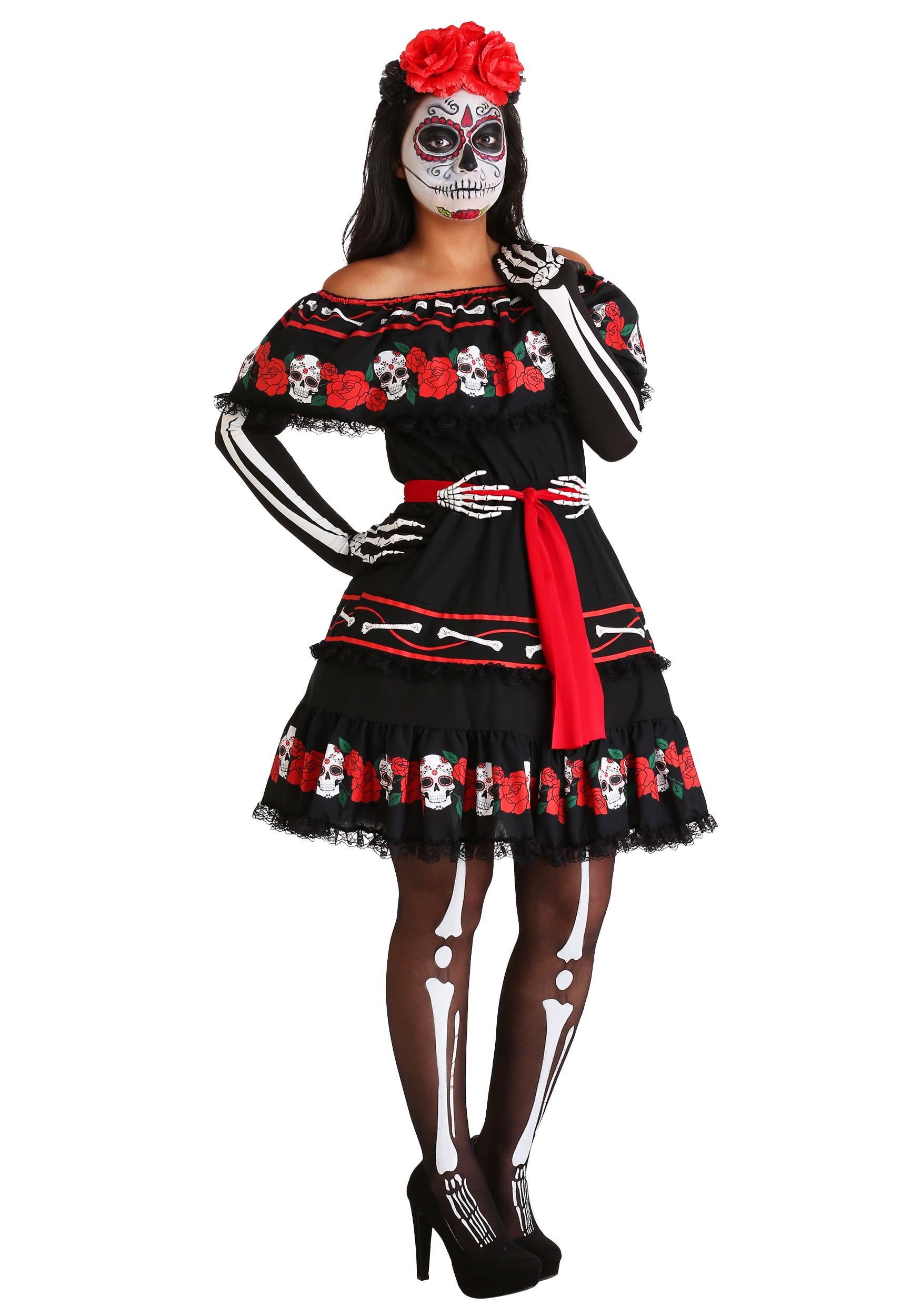 Sugar Skull Costume for Women