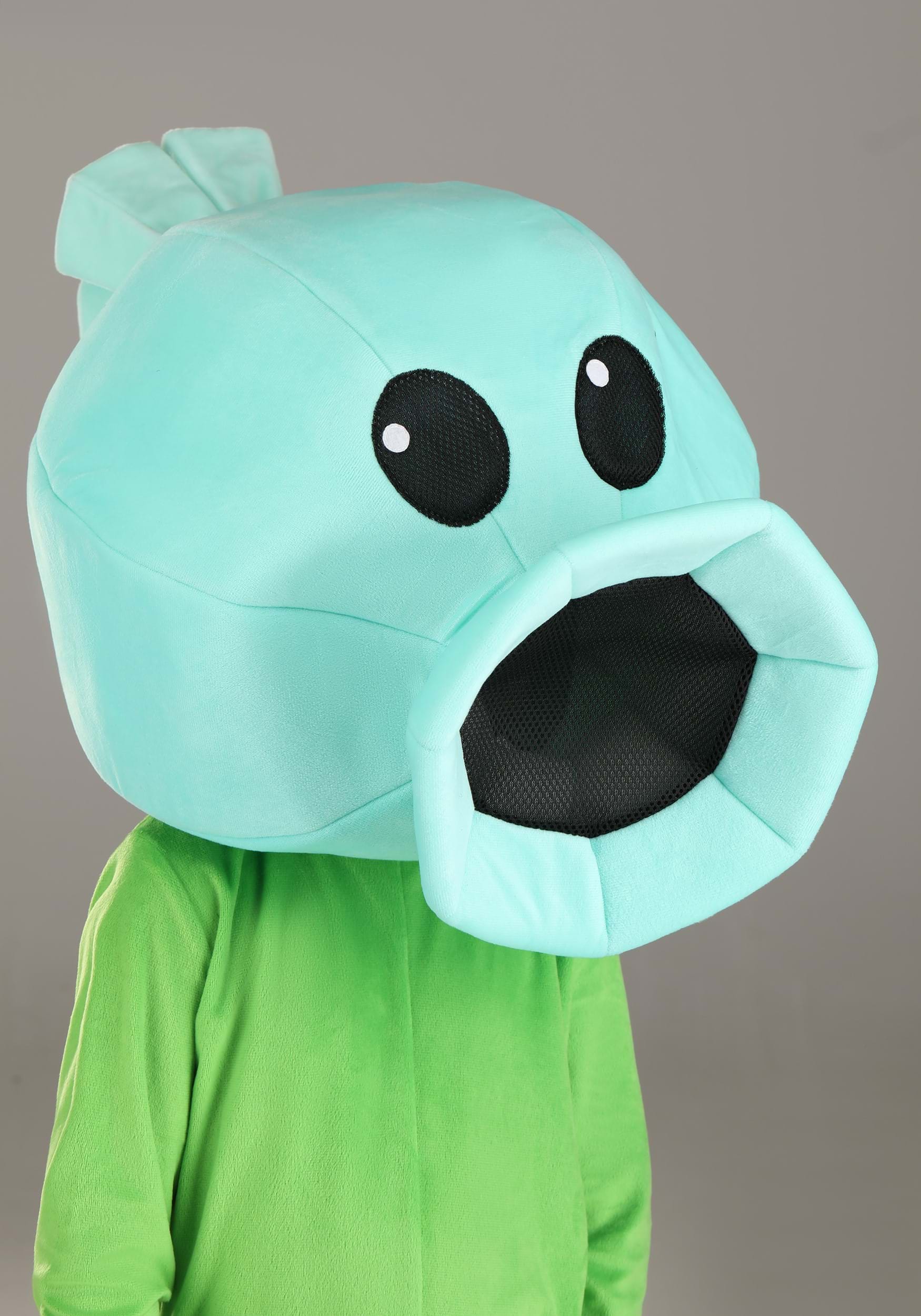 Plants Vs Zombies Kid's Snow Pea Costume Jumpsuit