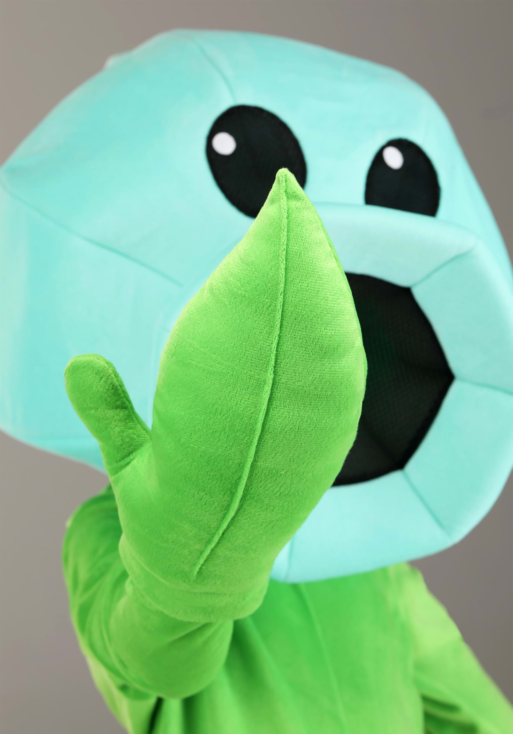 Plants Vs Zombies Kid's Snow Pea Costume Jumpsuit