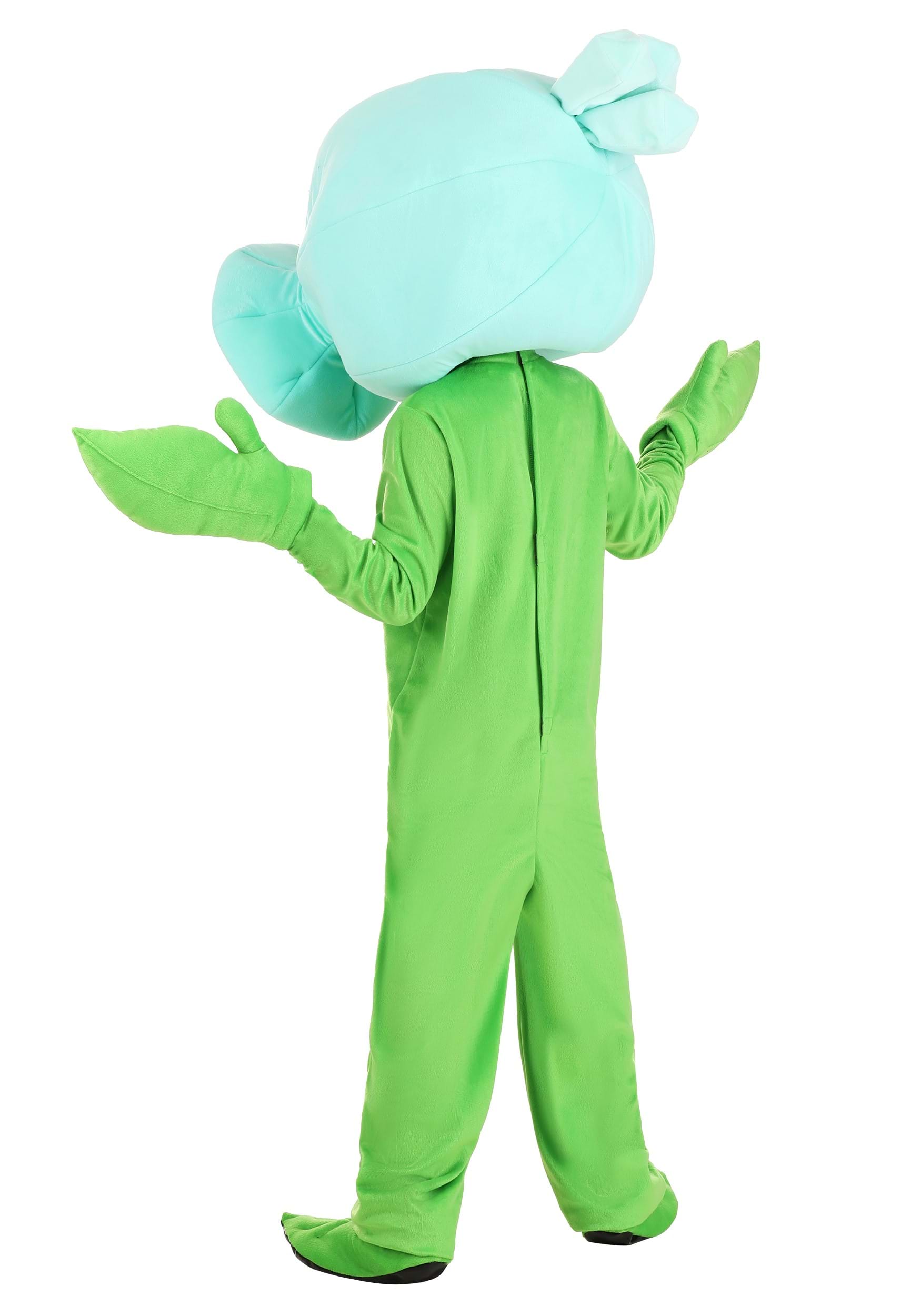 Plants Vs Zombies Kid's Snow Pea Costume Jumpsuit