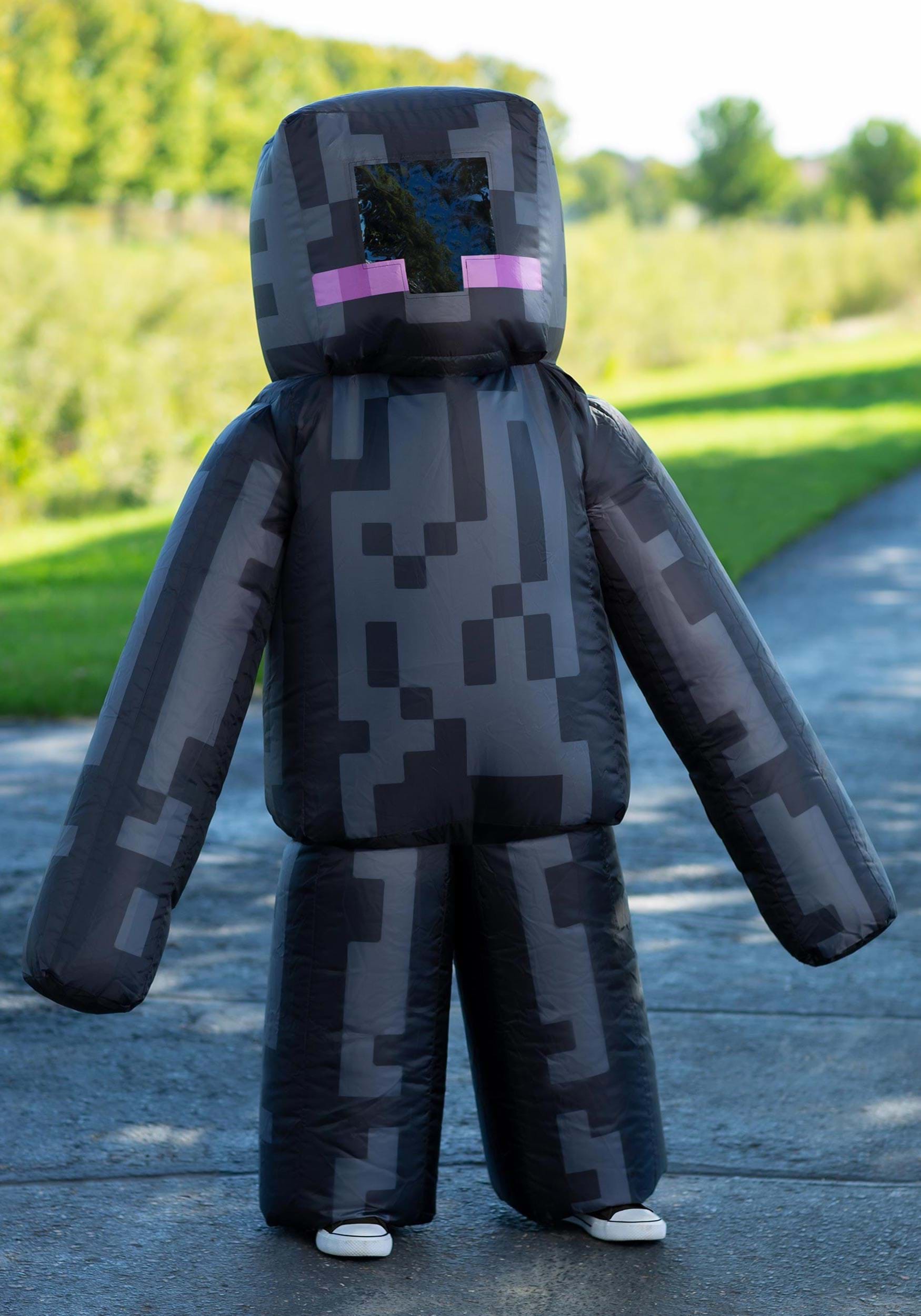 Kid's Minecraft Inflatable Enderman Costume