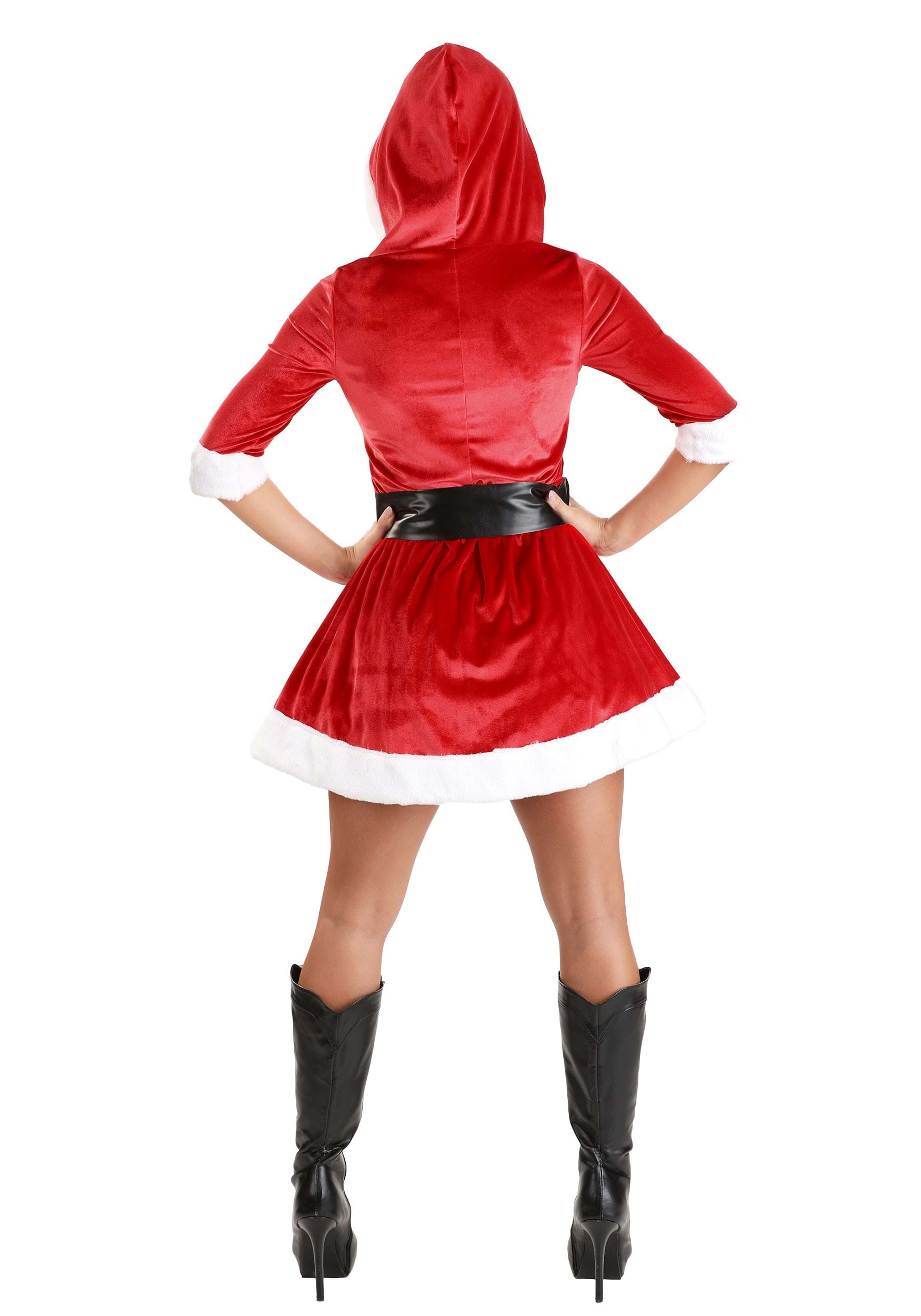 Spirited Santa Claus Women's Costume