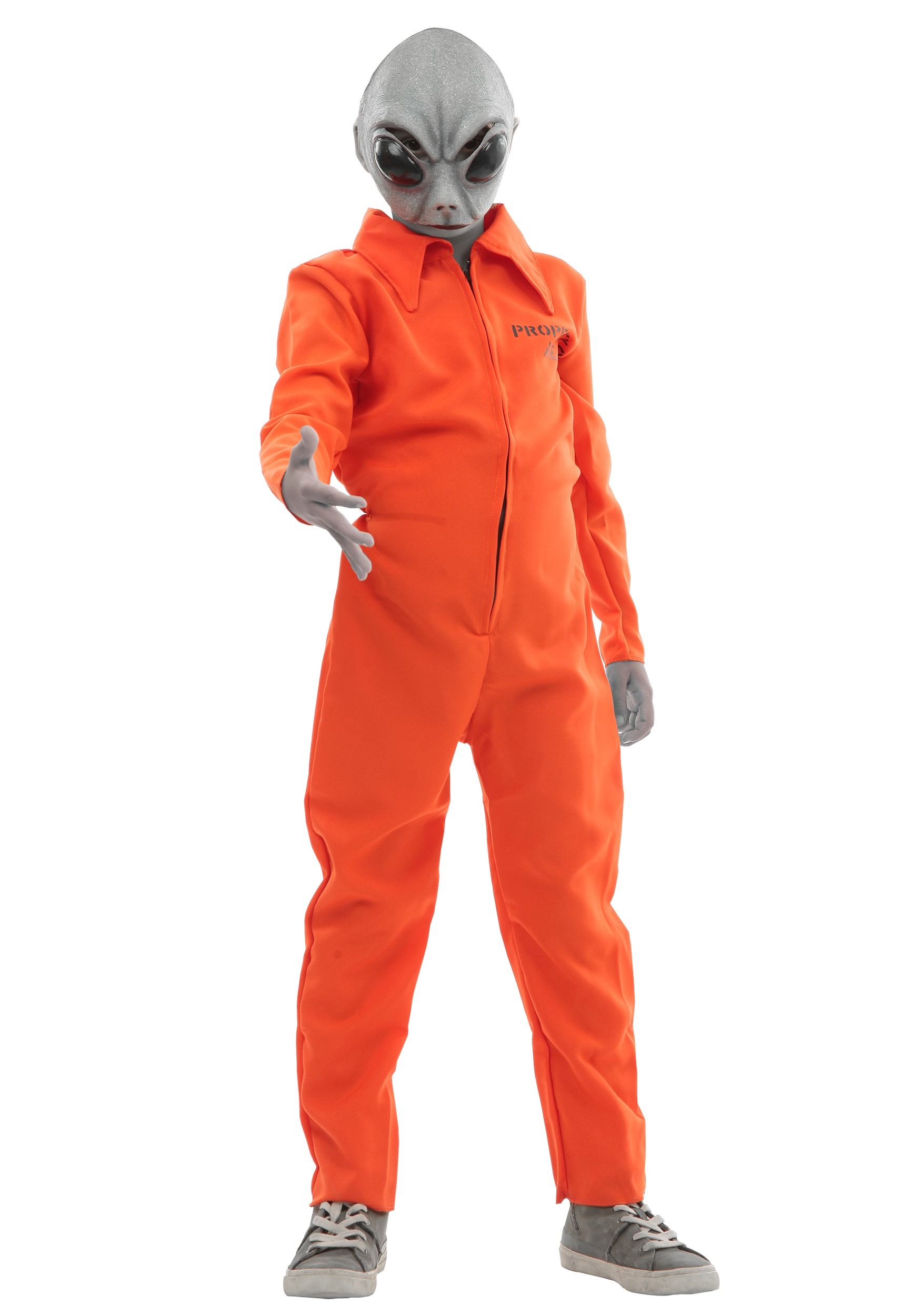 Area 51 Escapee Costume for Kid's