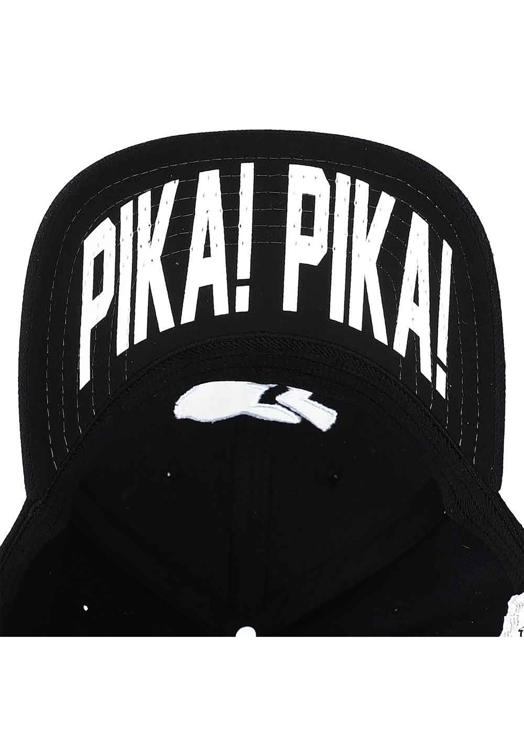 Pikachu Silhouette Pok茅mon Snapback Hat