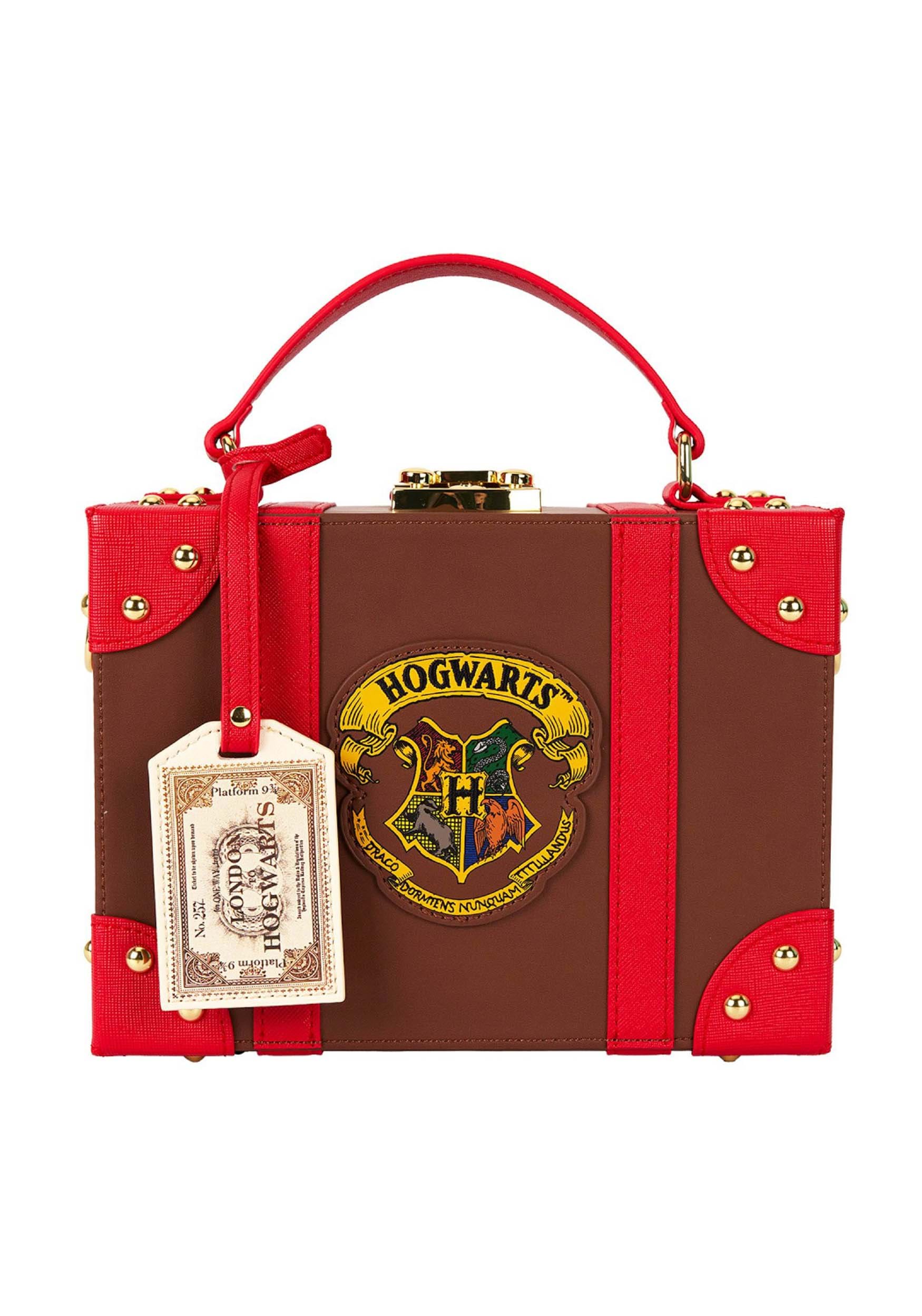 Loungefly Hogwarts Express Luggage Crossbody Bag
