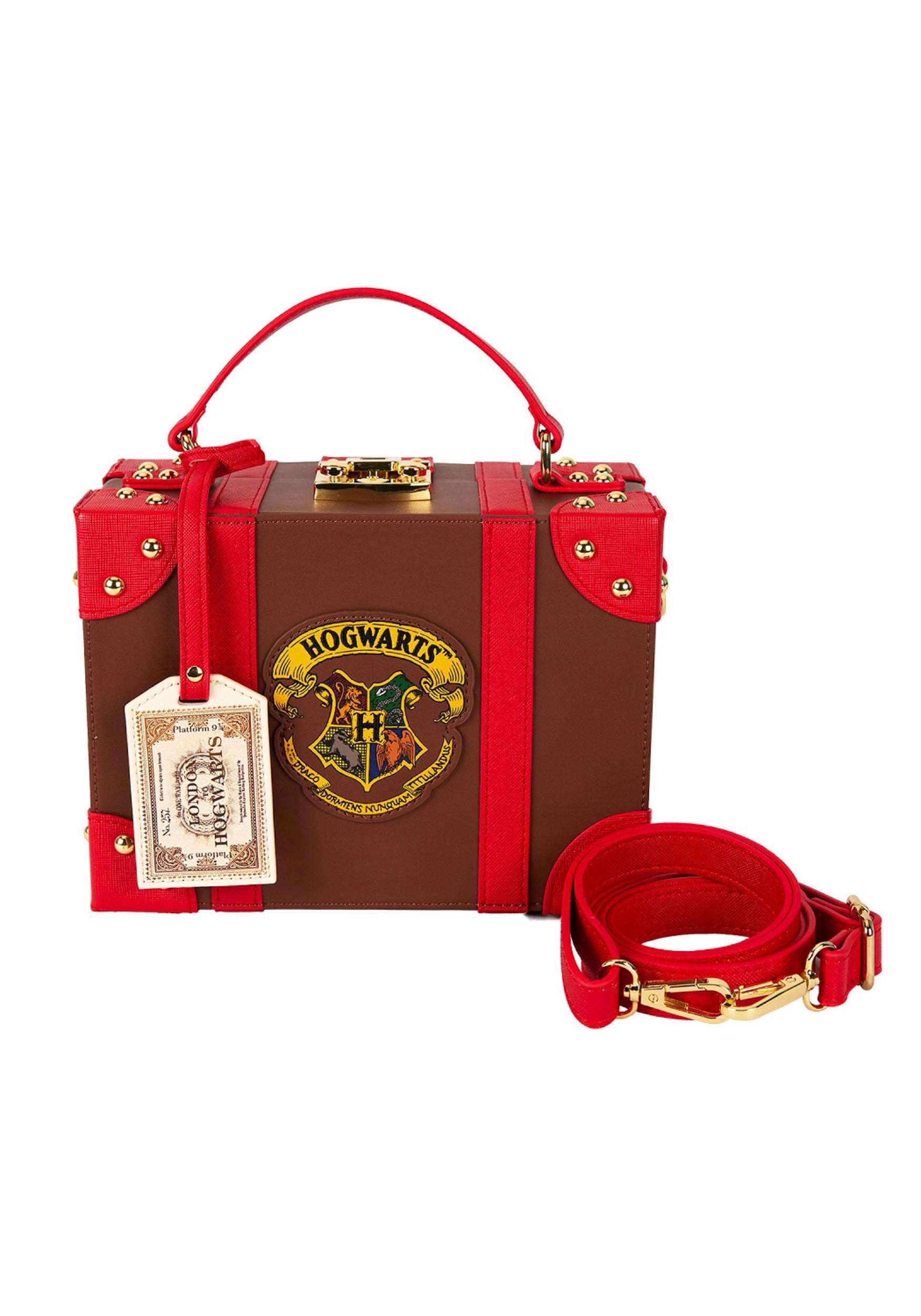 Loungefly Hogwarts Express Luggage Crossbody Bag