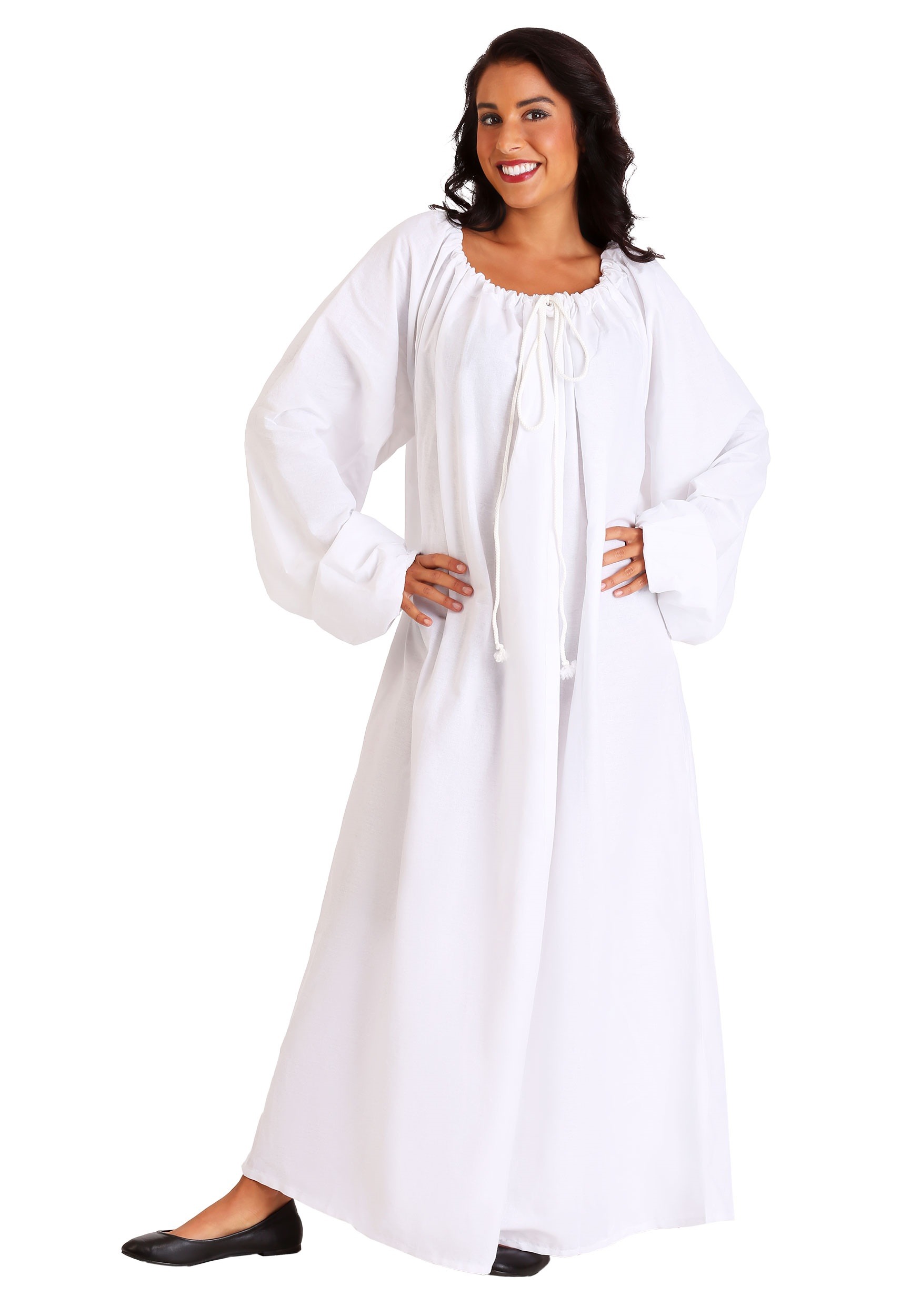 Women's Renaissance White Chemise 1 Women's Renaissance White Chemise