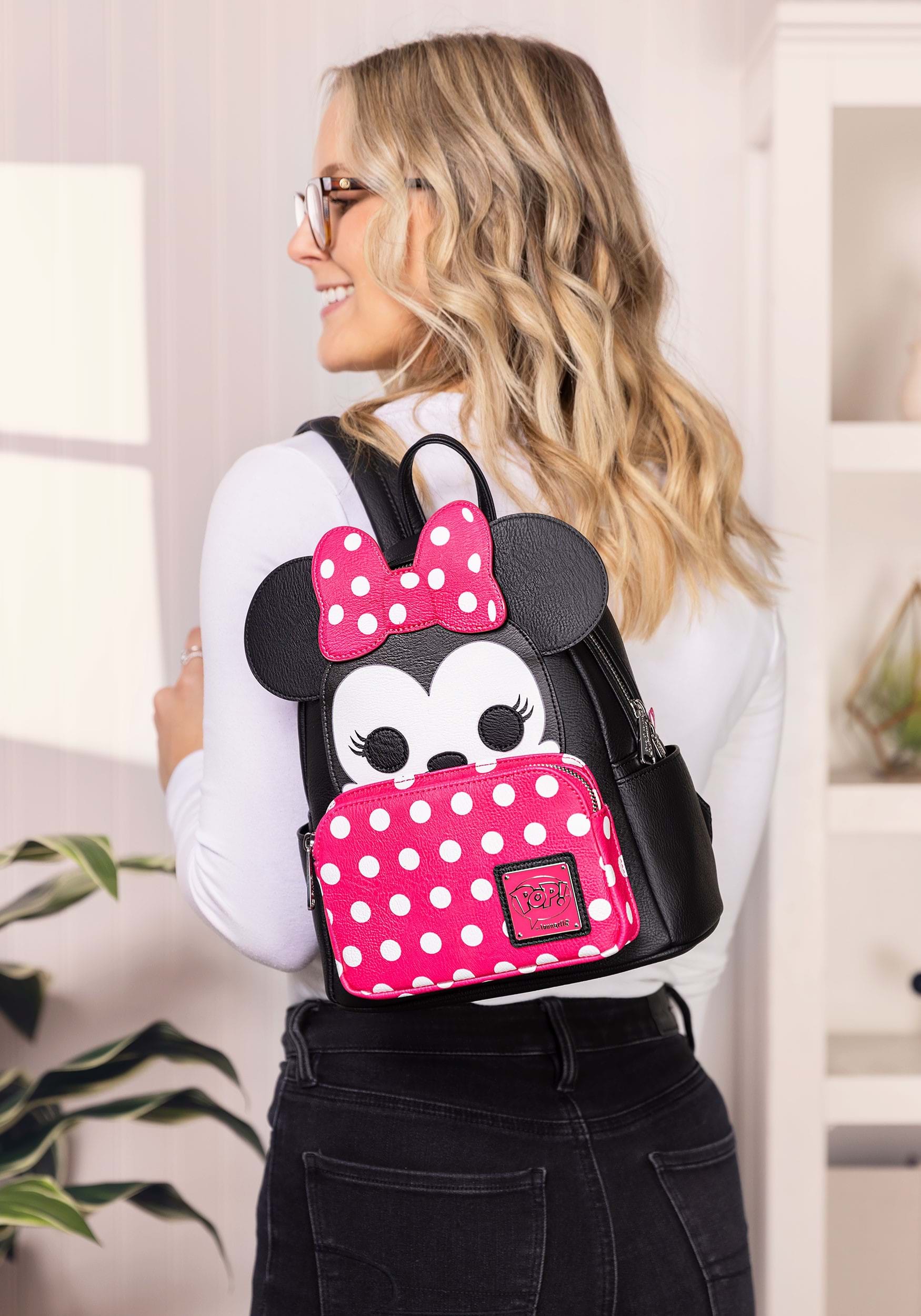Funko POP! Pink Minnie Mouse Loungefly Mini Backpack