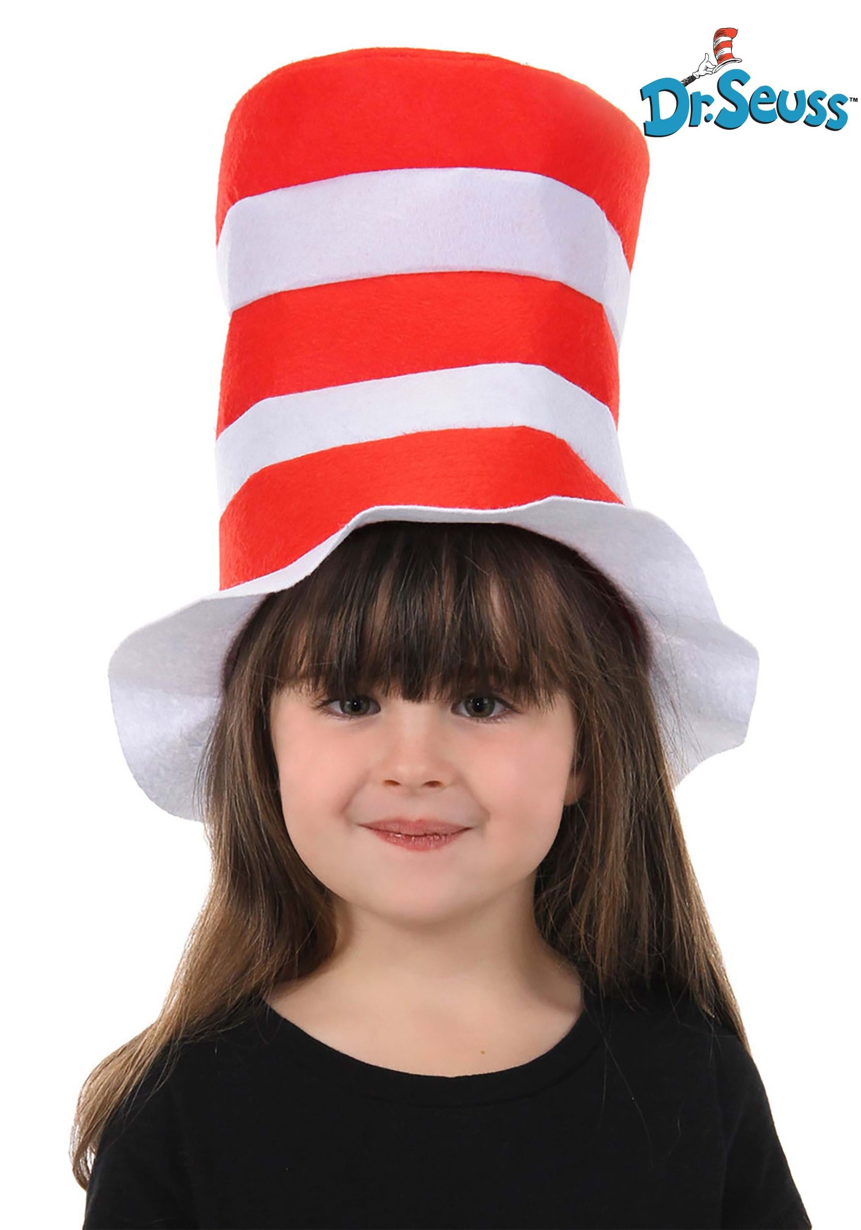 Kids The Cat in the Hat Felt Costume Stovepipe Hat 1 Kids The Cat in the Hat Felt Costume Stovepipe Hat