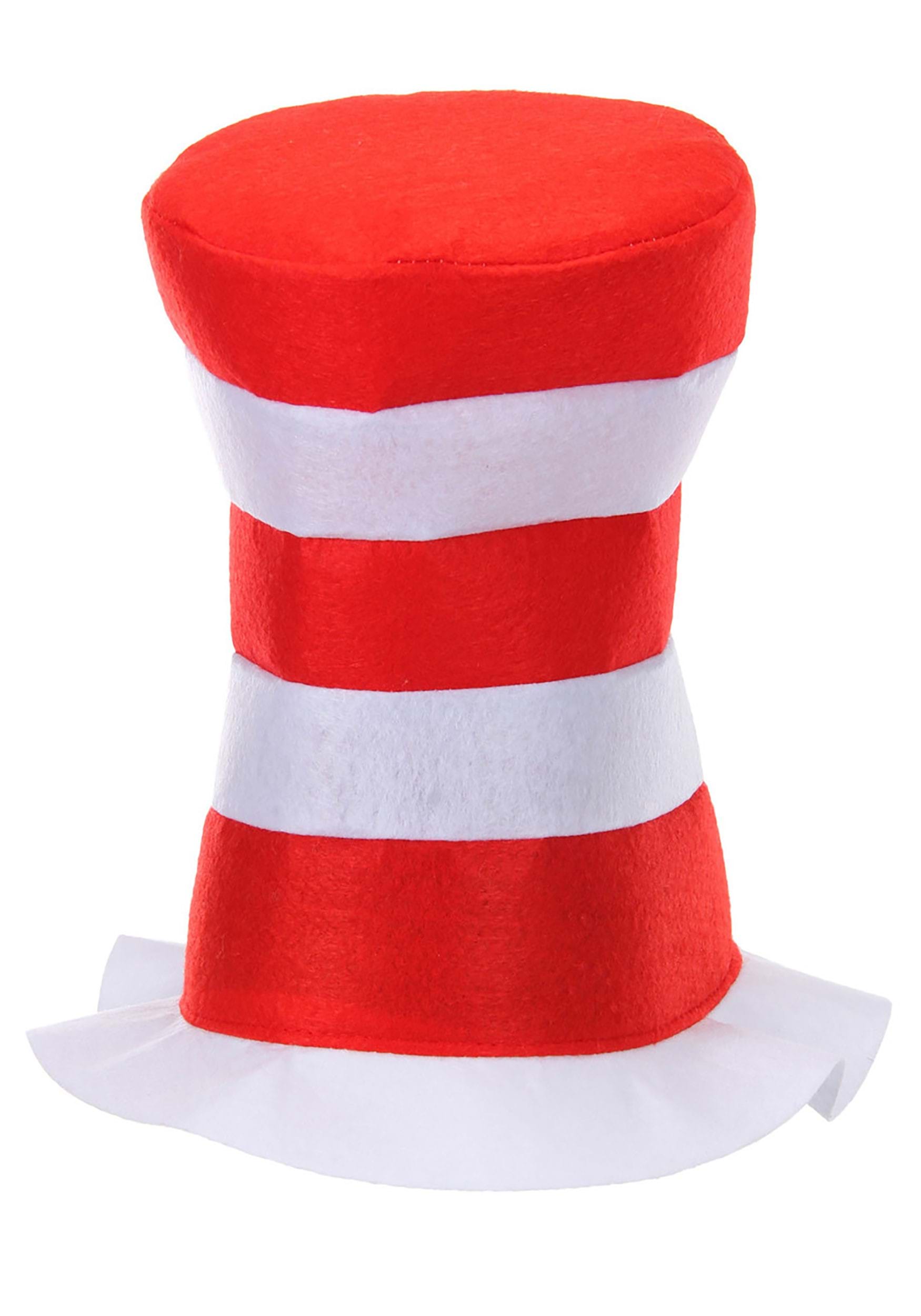 Kids The Cat in the Hat Felt Costume Stovepipe Hat 2 Kids The Cat in the Hat Felt Costume Stovepipe Hat
