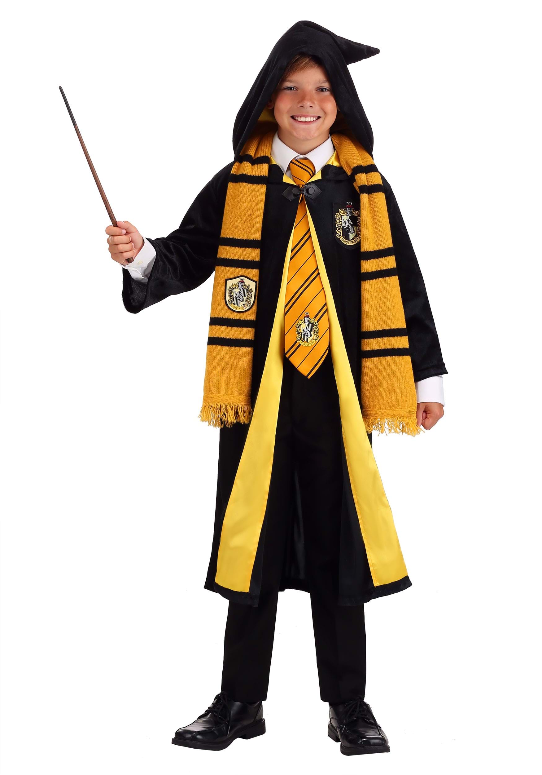 Harry Potter Kids Deluxe Hufflepuff Robe