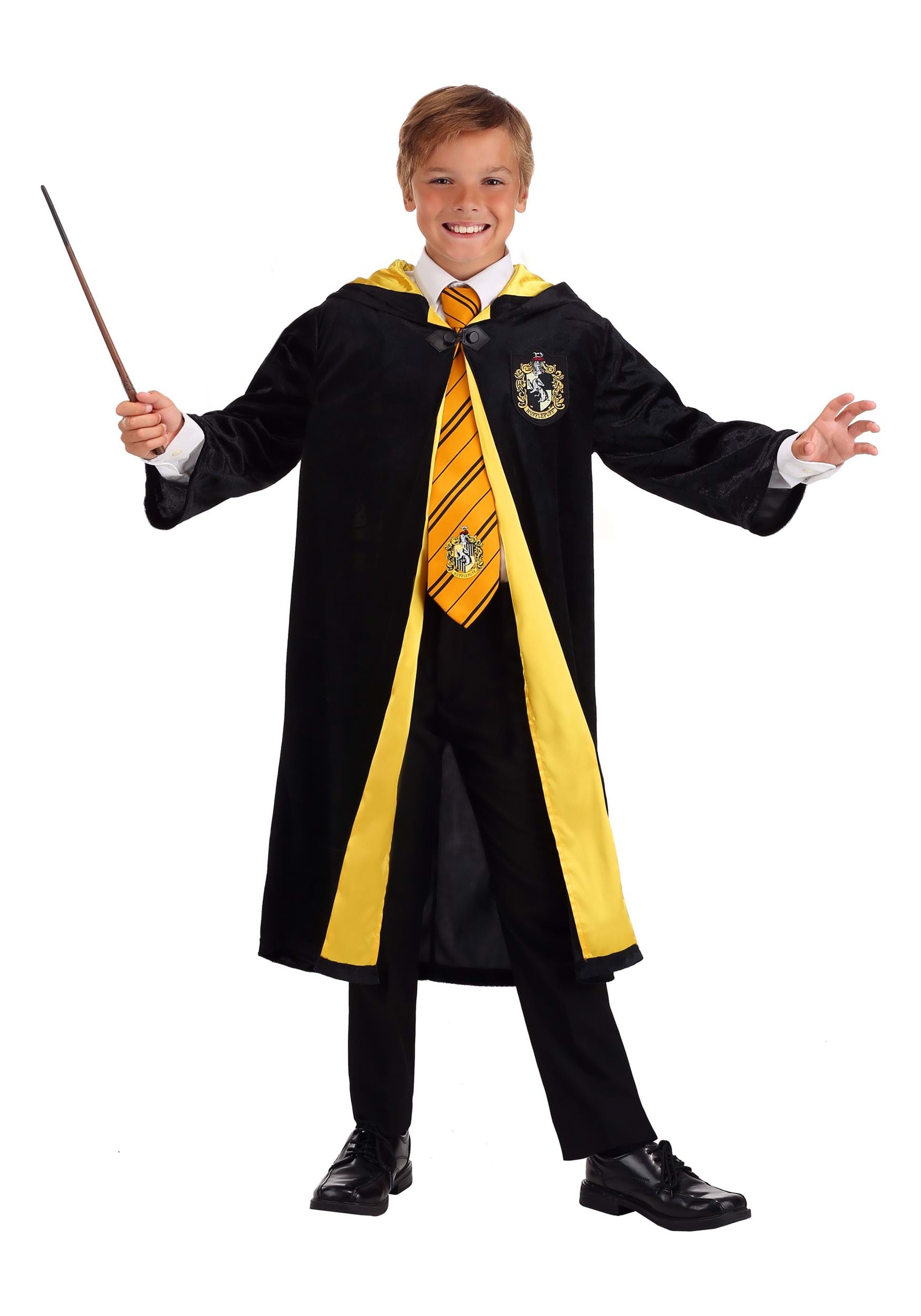 Harry Potter Kids Deluxe Hufflepuff Robe