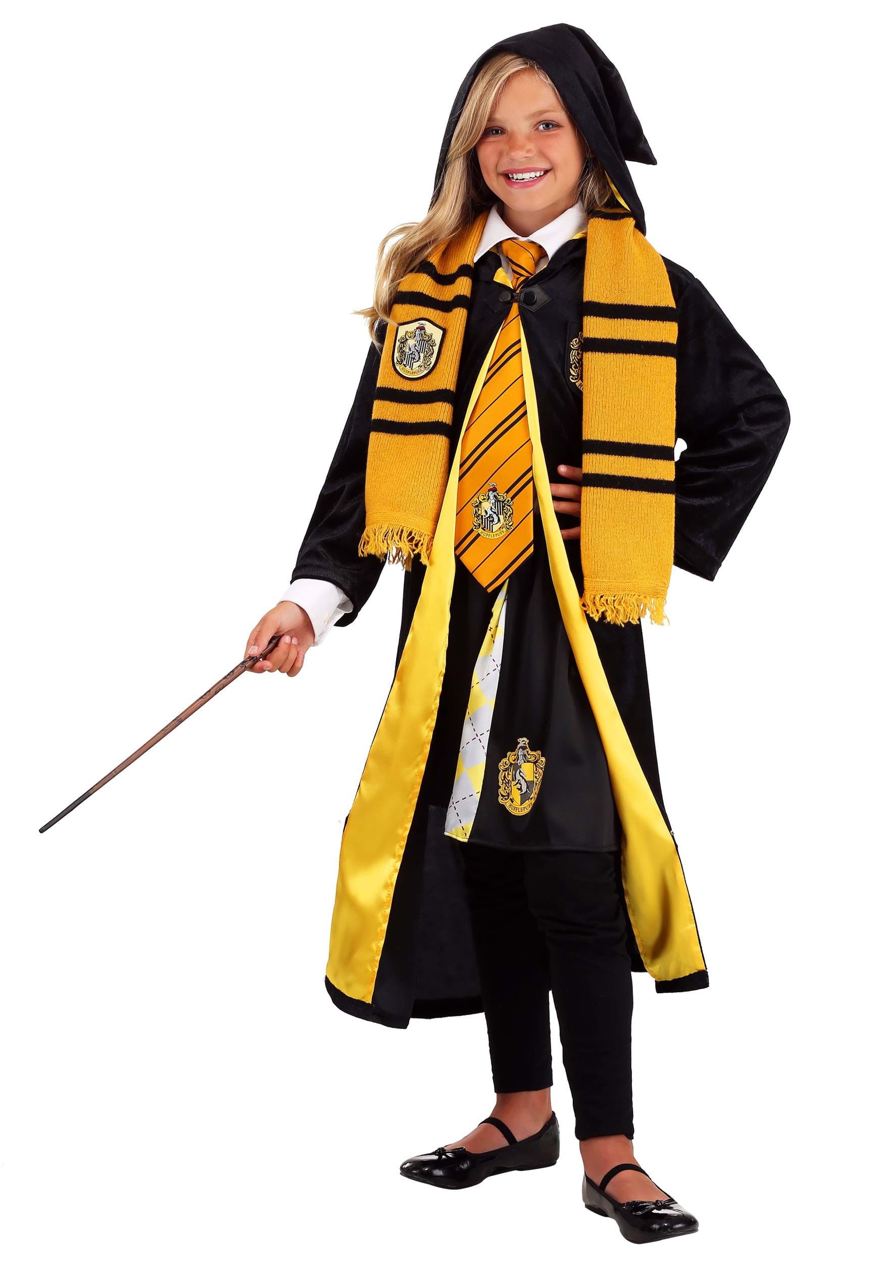 Harry Potter Kids Deluxe Hufflepuff Robe