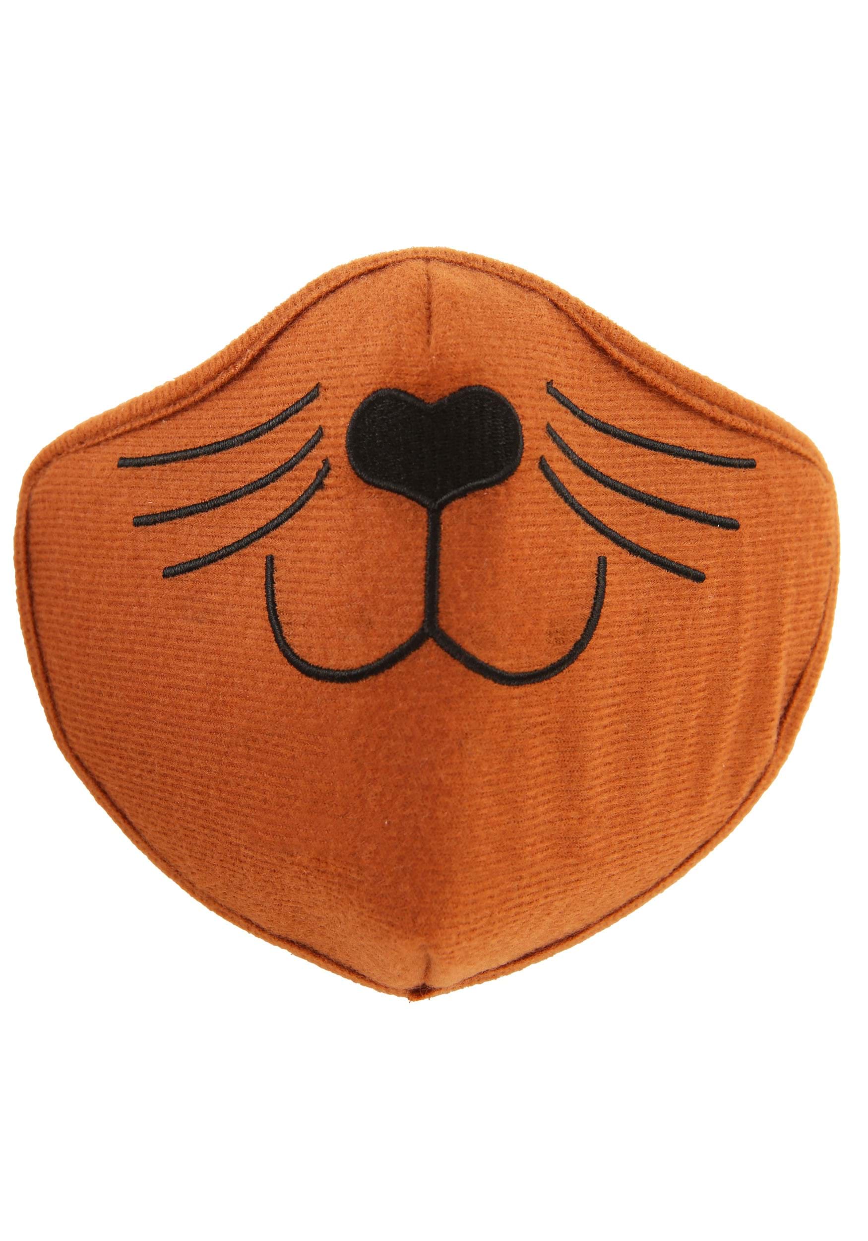 Brown Cat Face Mask for Adults 3 Brown Cat Face Mask for Adults