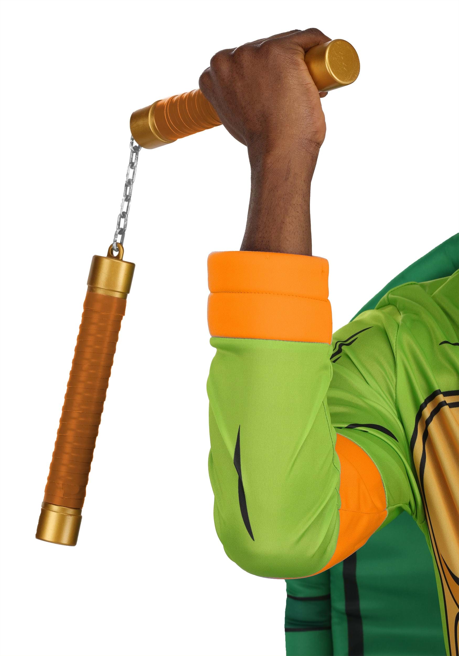 Teenage Mutant Ninja Turtles Michelangelo's Nunchucks Cosplay Prop 4 Teenage Mutant Ninja Turtles Michelangelo's Nunchucks Cosplay Prop
