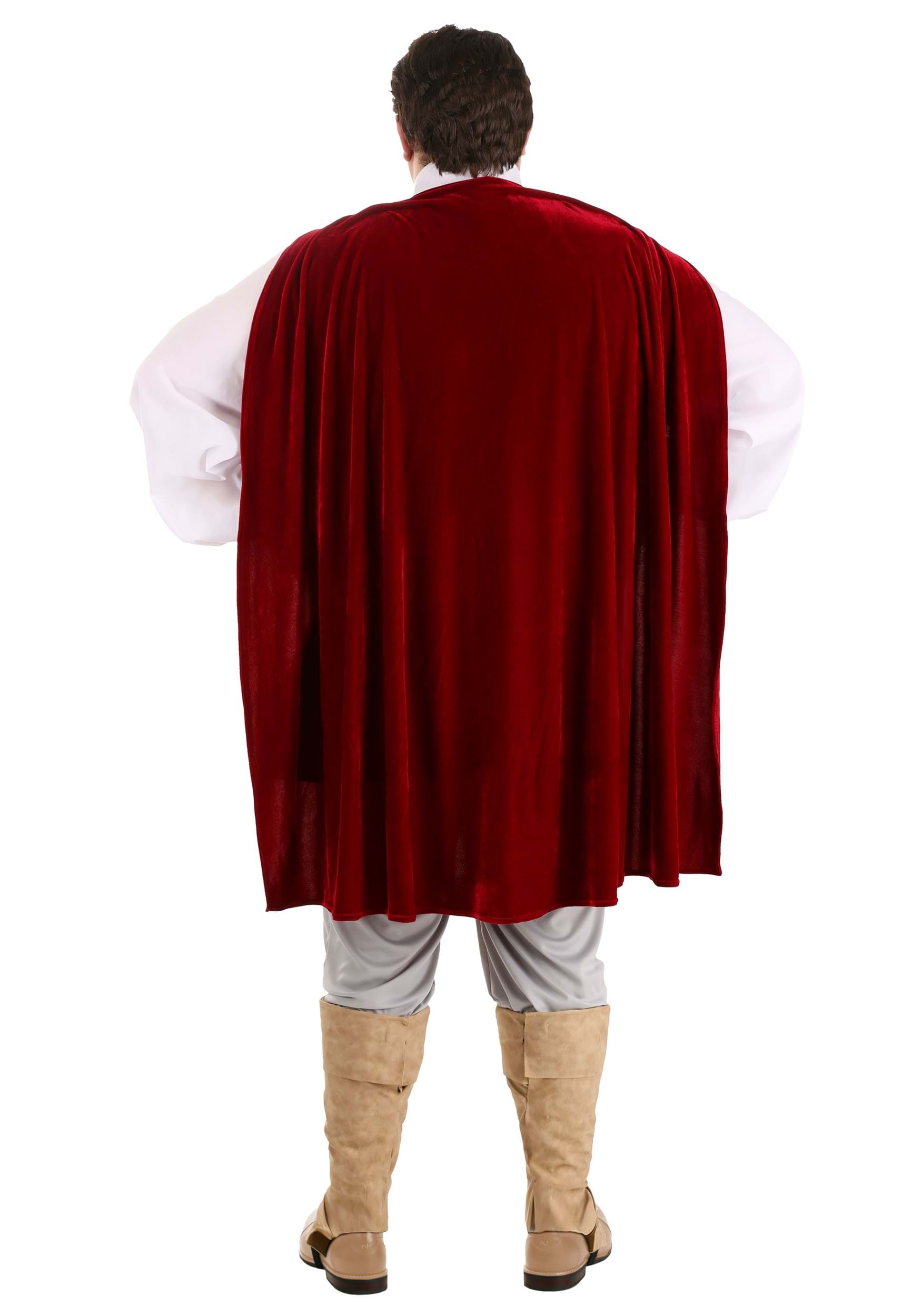 Plus Size Disney Snow White Prince Costume for Men 4 Plus Size Disney Snow White Prince Costume for Men