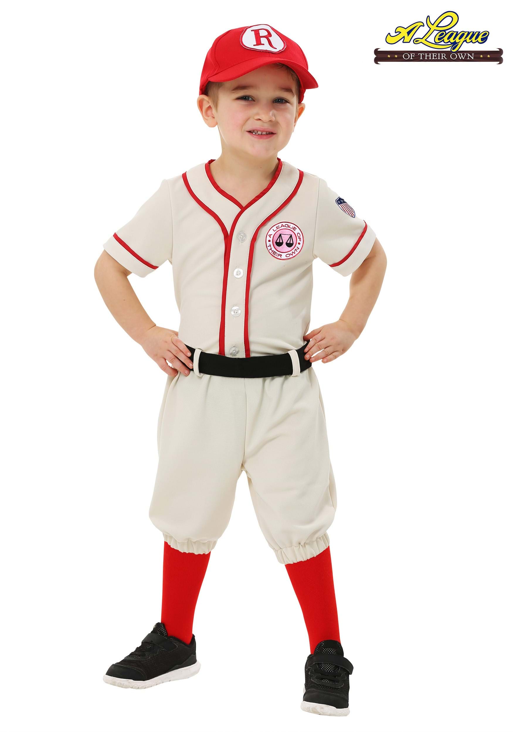 Boy's A League Of Their Own Toddler Jimmy Costume 1 Boy's A League Of Their Own Toddler Jimmy Costume