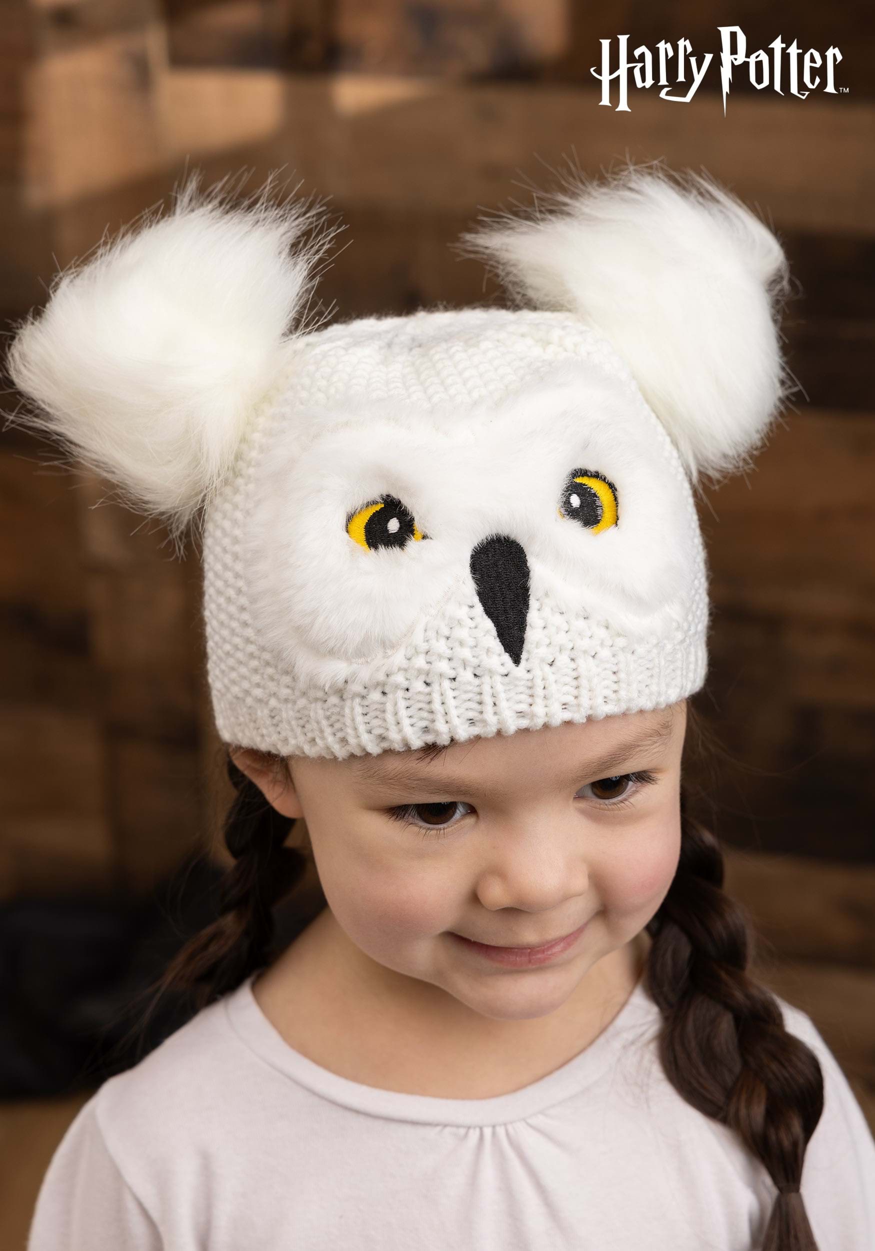 Harry Potter Hedwig White Toddler Knit Hat