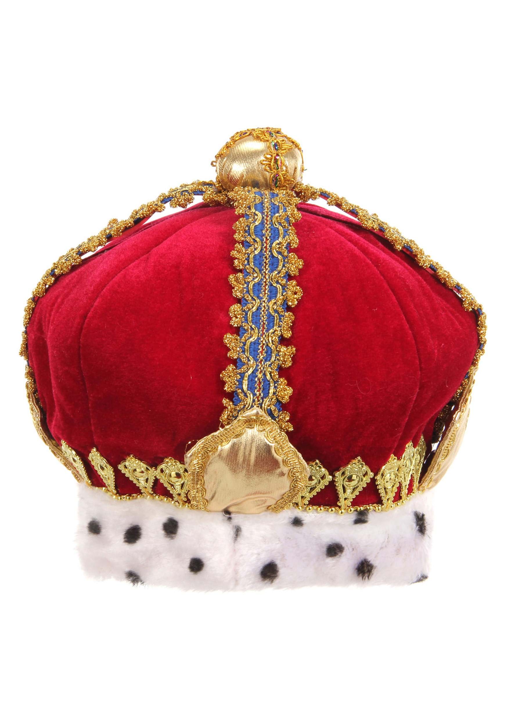 Royal King Adult Costume Hat