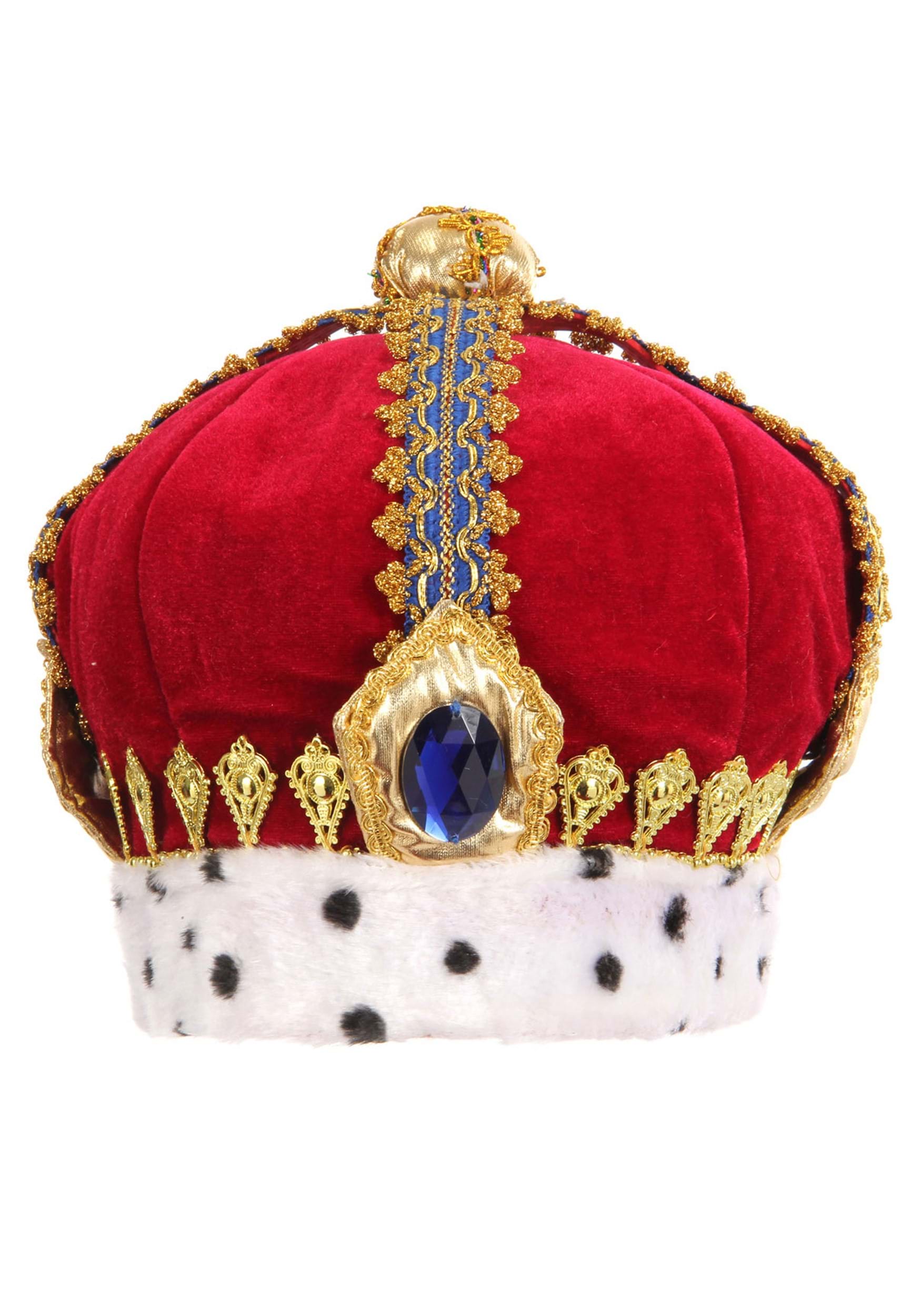 Royal King Adult Costume Hat