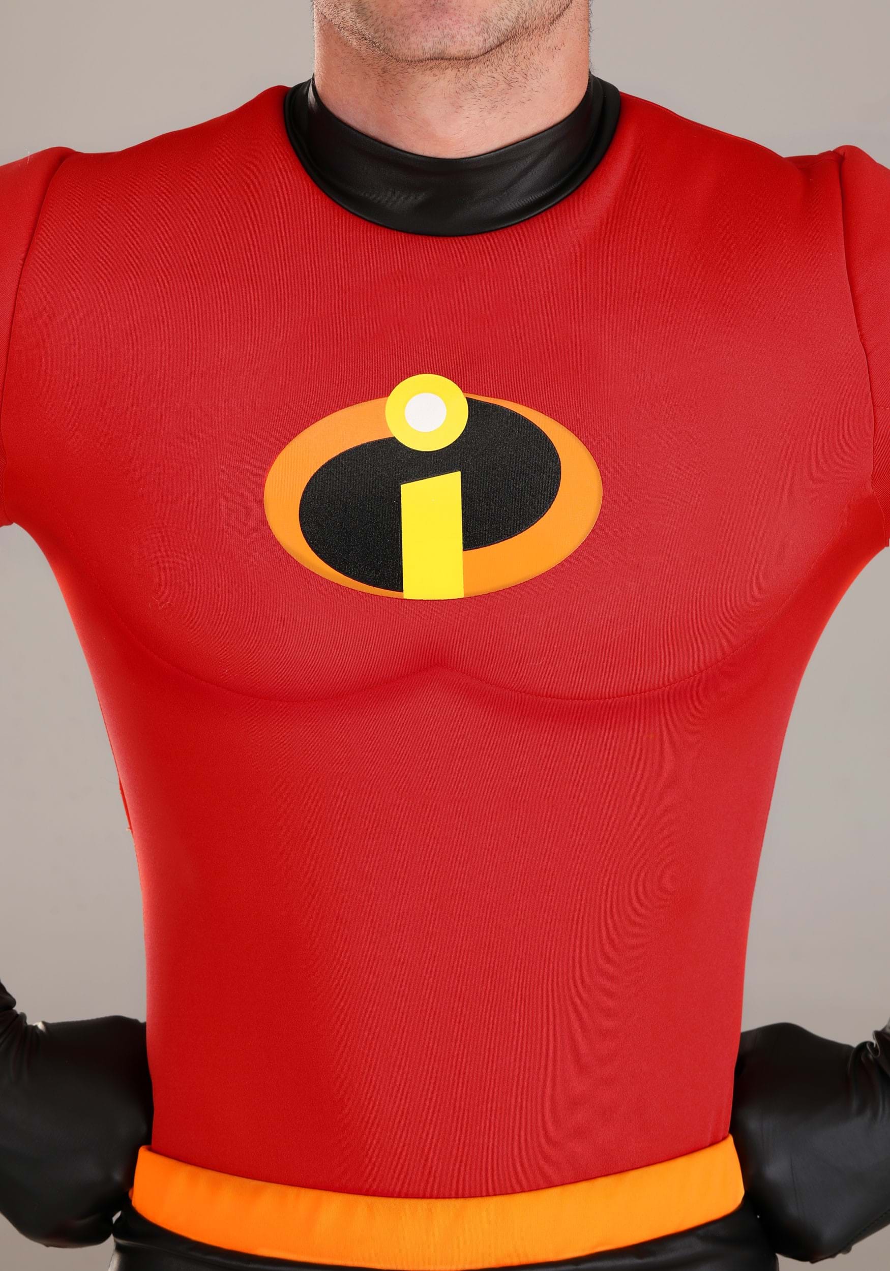 Men's Disney and Pixar The Incredibles Deluxe Mr. Incredible Costume