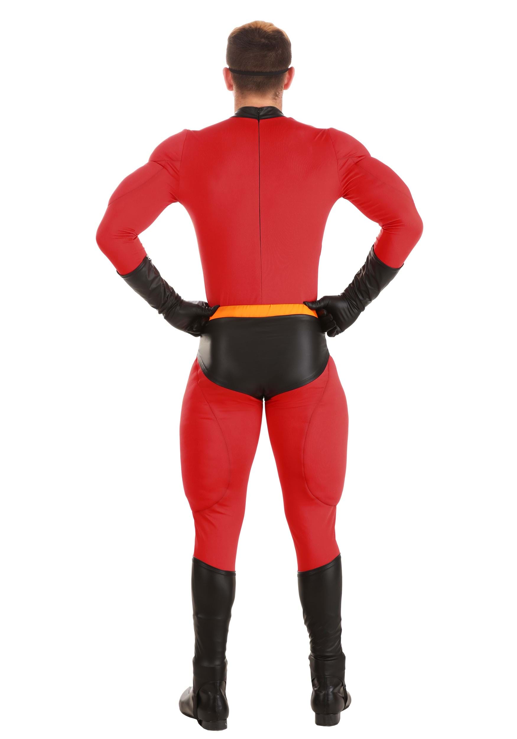 Men's Disney and Pixar The Incredibles Deluxe Mr. Incredible Costume
