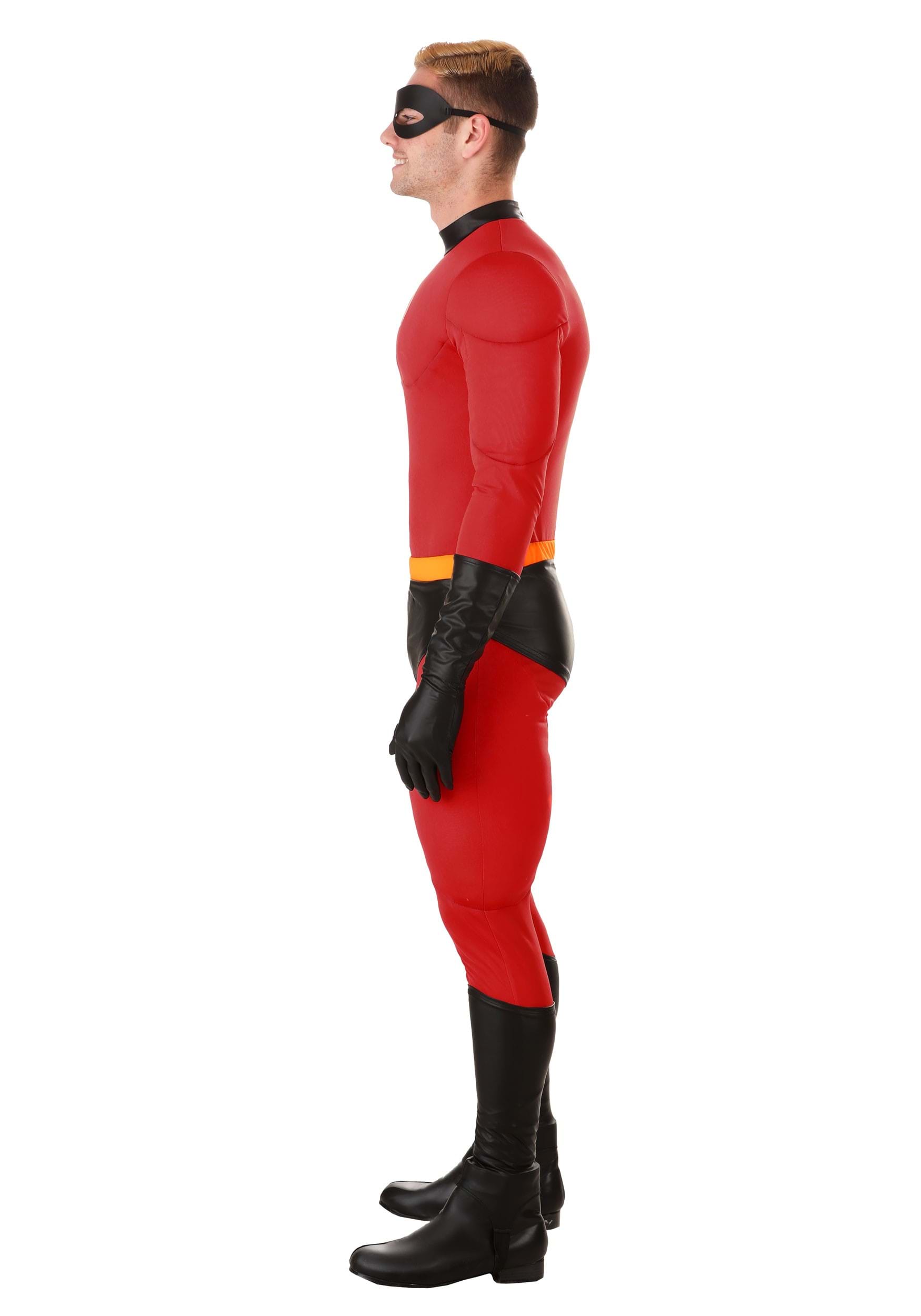 Men's Disney and Pixar The Incredibles Deluxe Mr. Incredible Costume