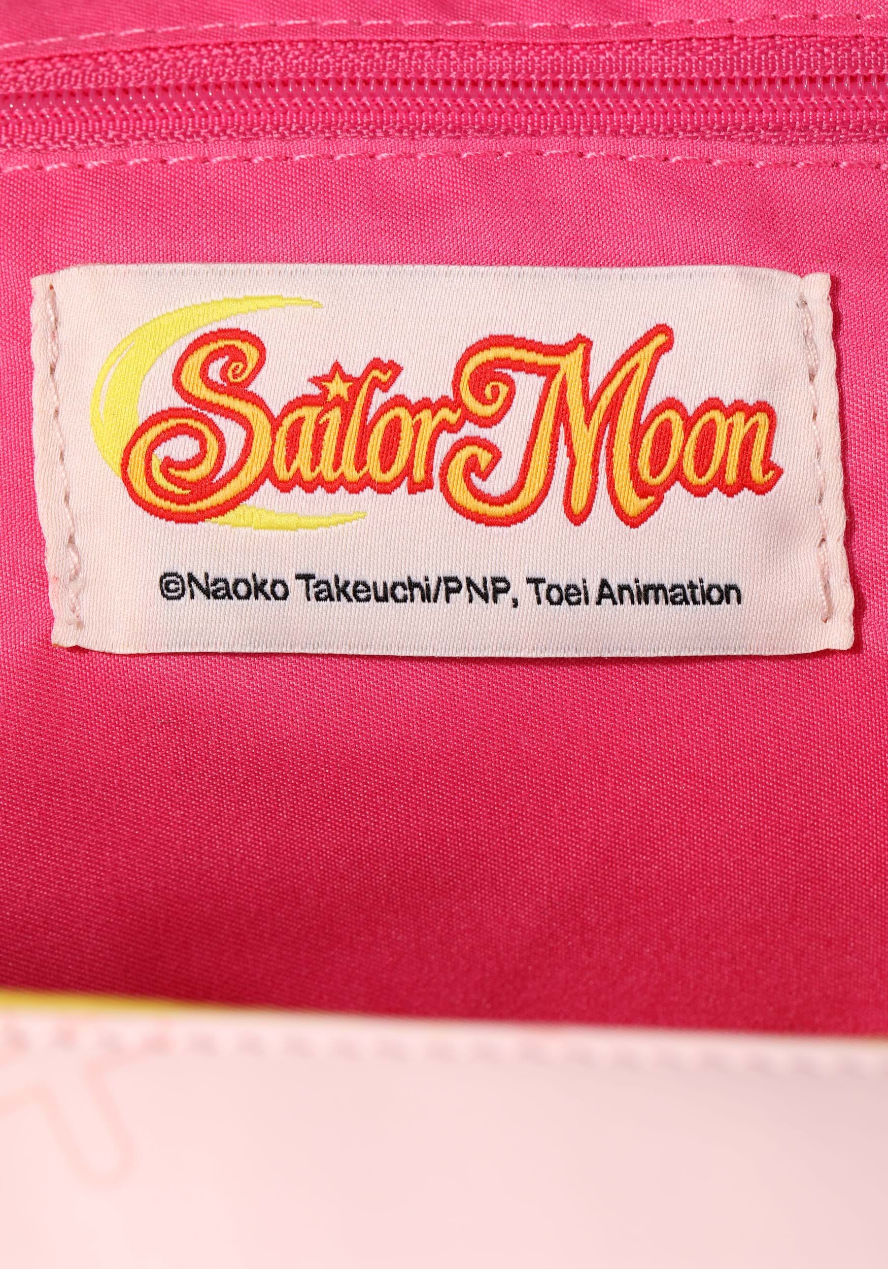 Sailor Moon Chibi Face Blue & Pink Backpack