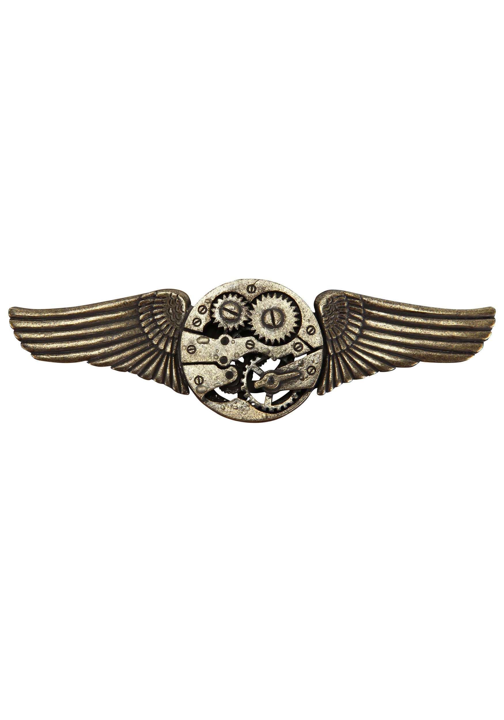 Antique Winged Steampunk Pin