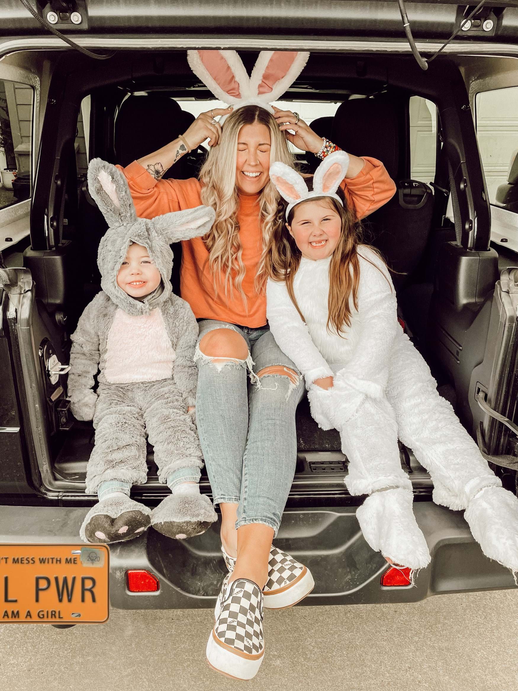 Grey Bunny Toddler Costume
