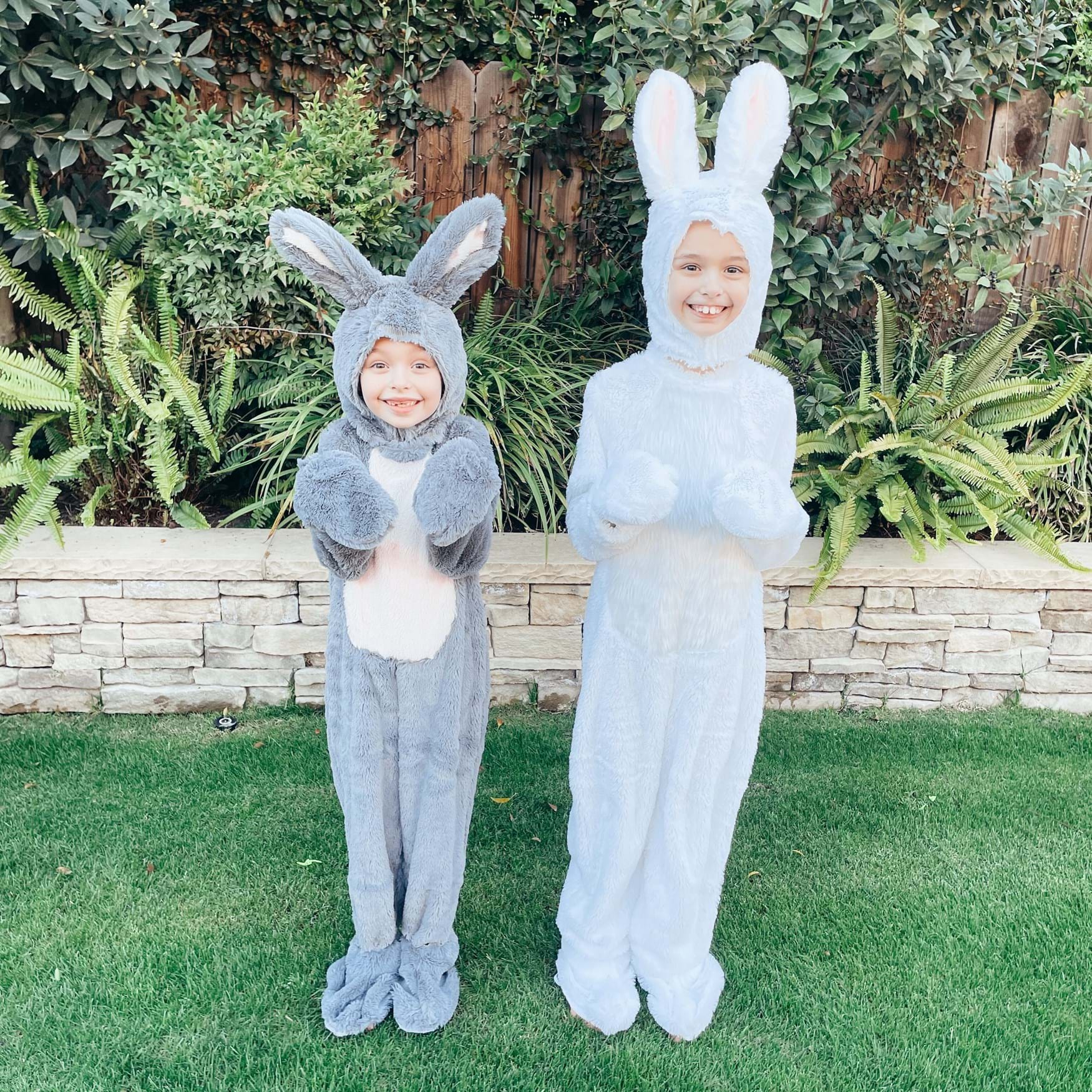 Grey Bunny Toddler Costume
