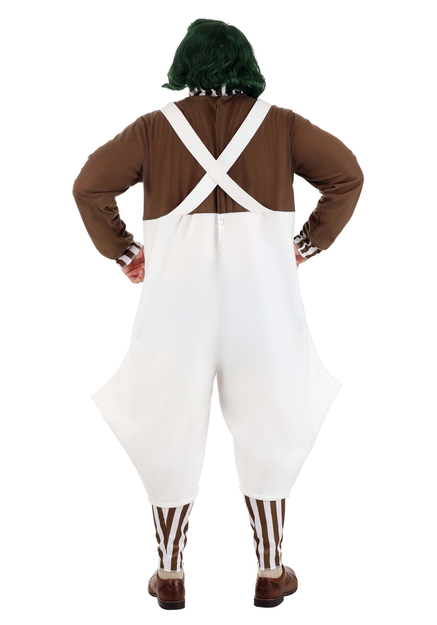 Willy Wonka Plus Size Oompa Loompa Costume for Adults