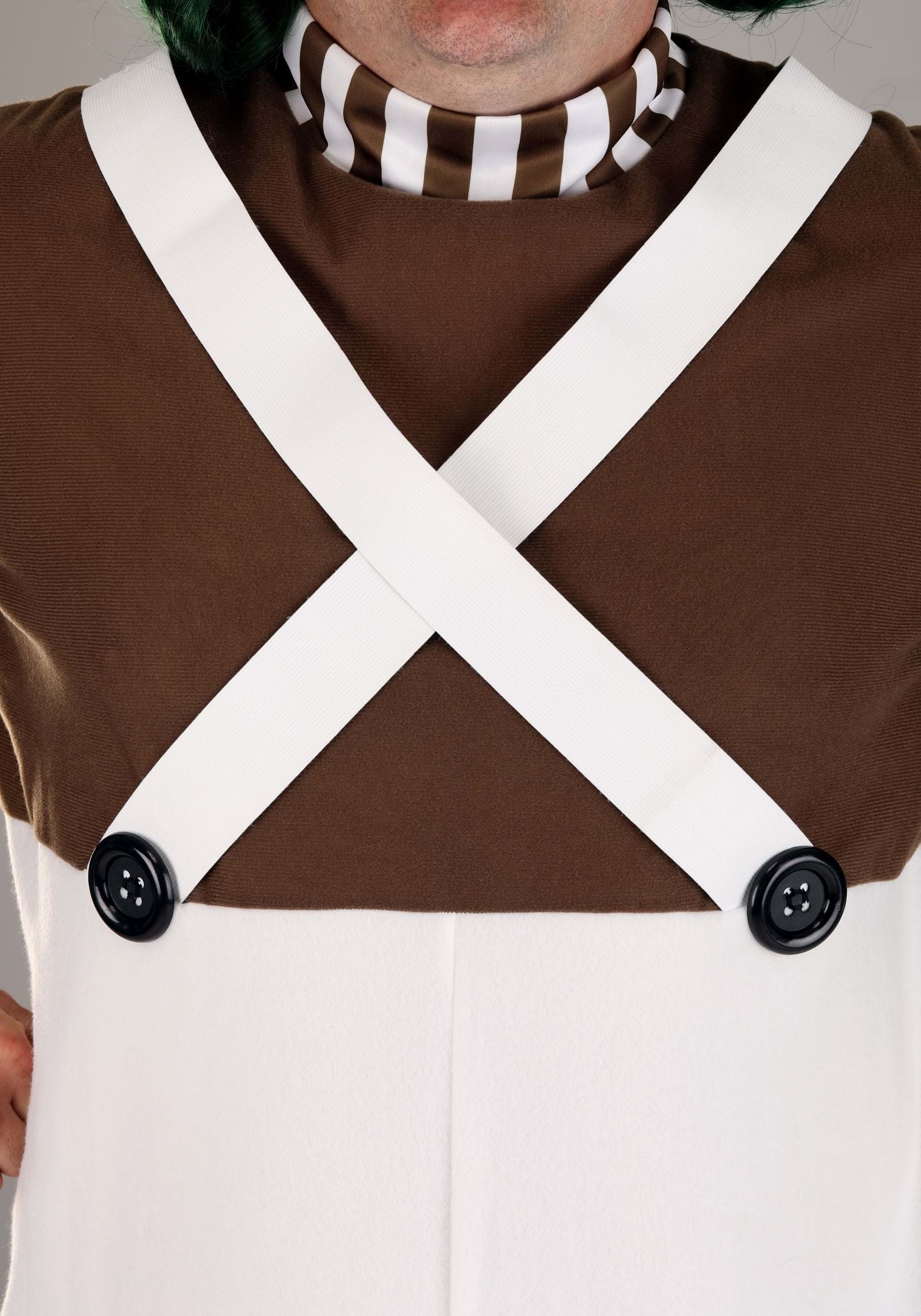 Willy Wonka Plus Size Oompa Loompa Costume for Adults