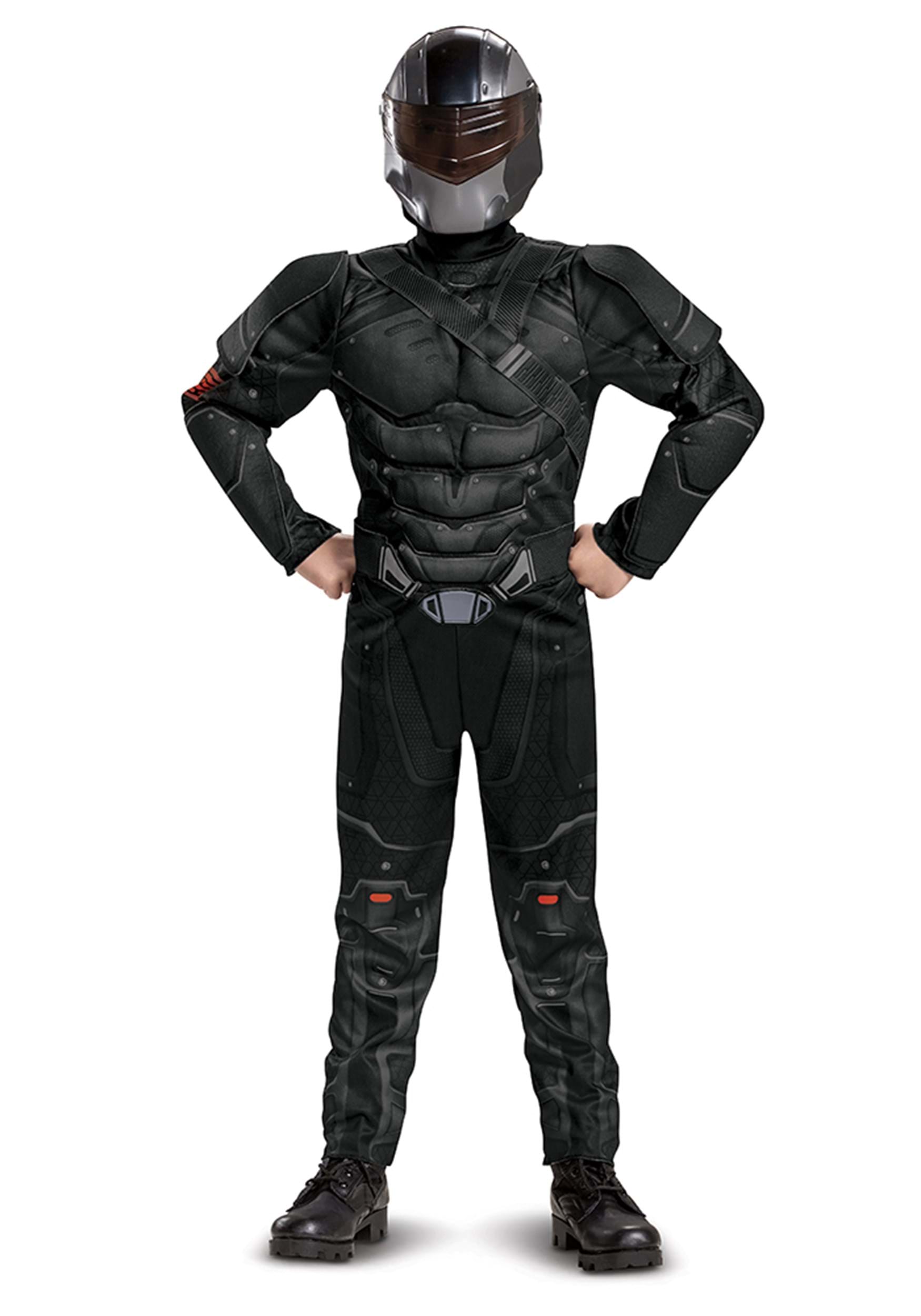 Deluxe Snake Eyes Movie Costume for Kids