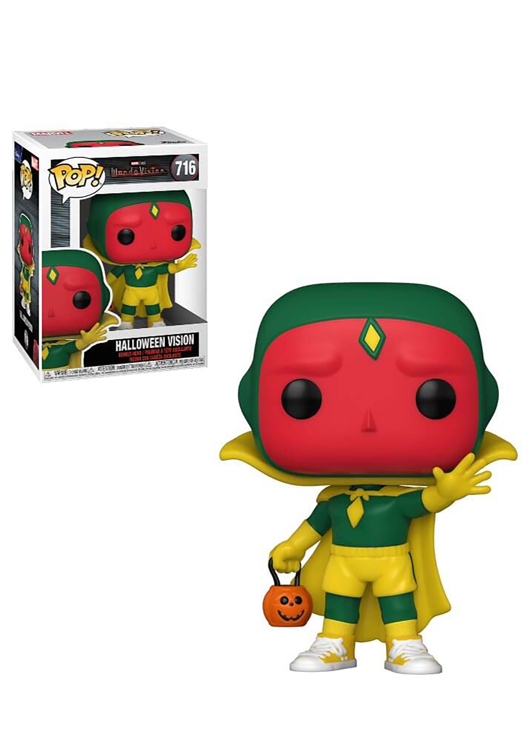 Funko Pop!: Marvel- WandaVision- Halloween Vision Vinyl Figure 1 Funko Pop!: Marvel- WandaVision- Halloween Vision Vinyl Figure